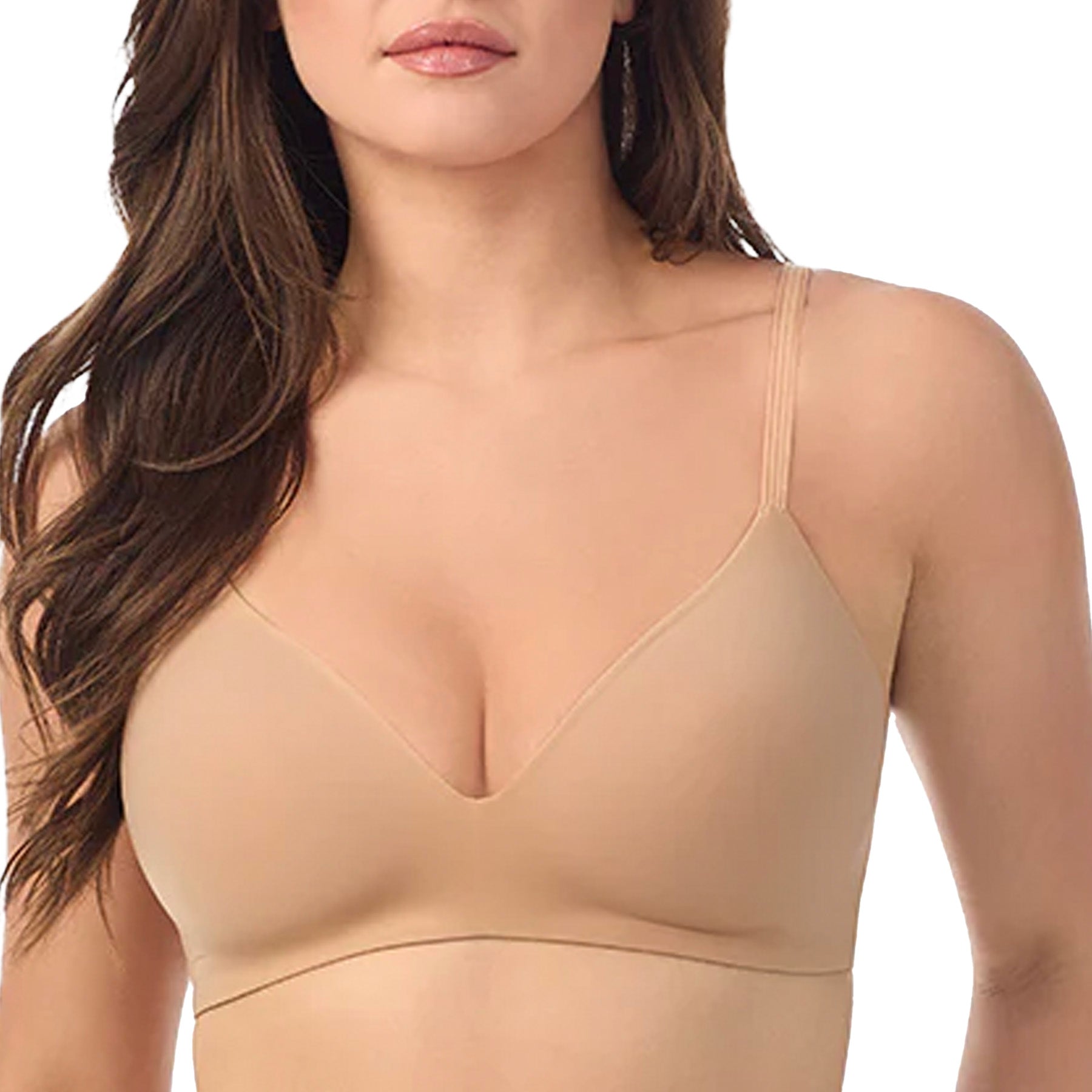 Le Mystere Second Skin Wireless Bra 9221 Almond Front