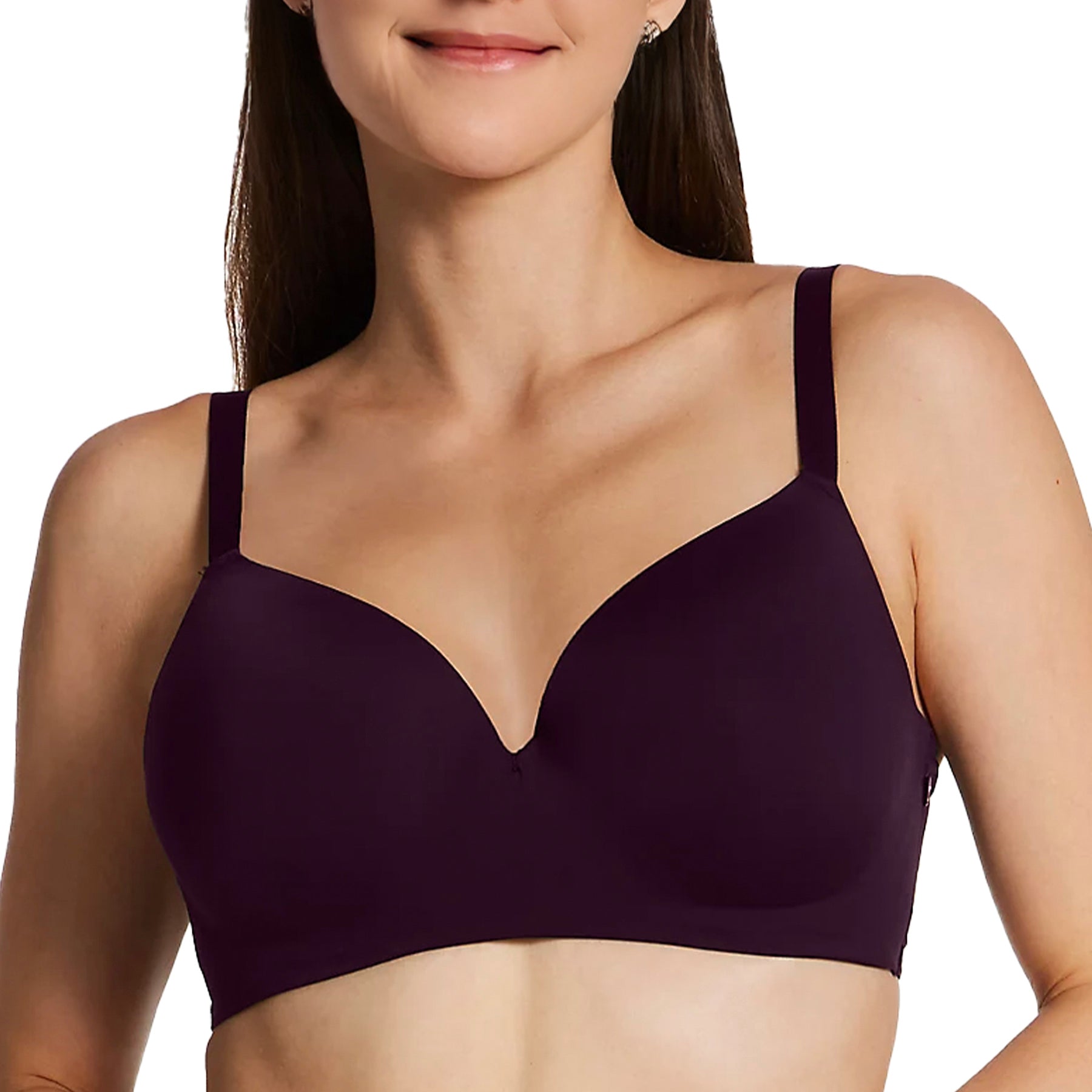 Le Mystere Signature Comfort T-Shirt Bra 9914 Dark Amethyst Front