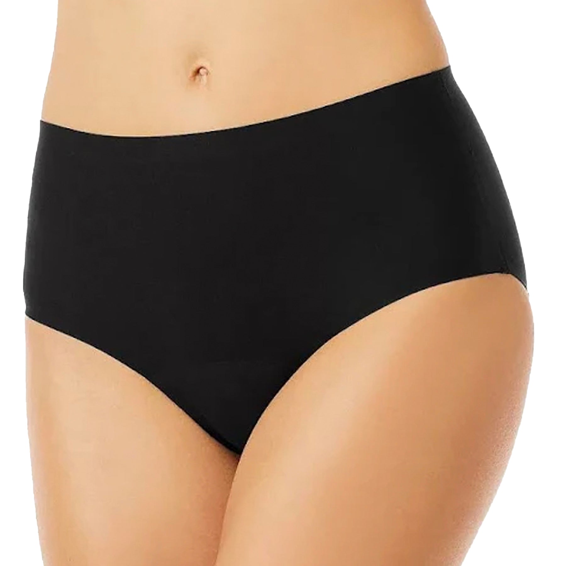 Le Mystere Smooth Shape Leak Resistant Brief Period Panty 3312 Black Front
