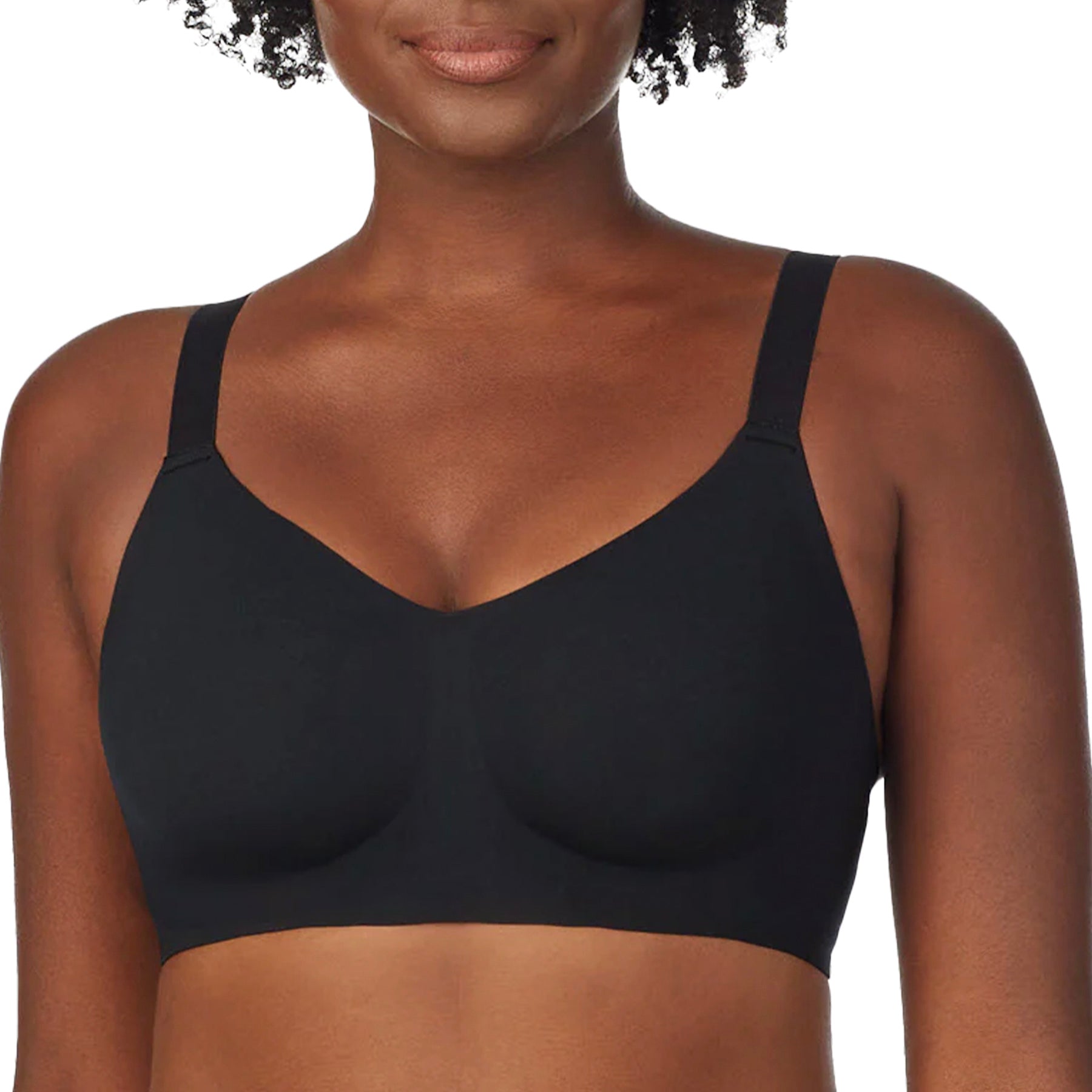 Le Mystere Smooth Shape Unlined No-Wire 5212 Black Front