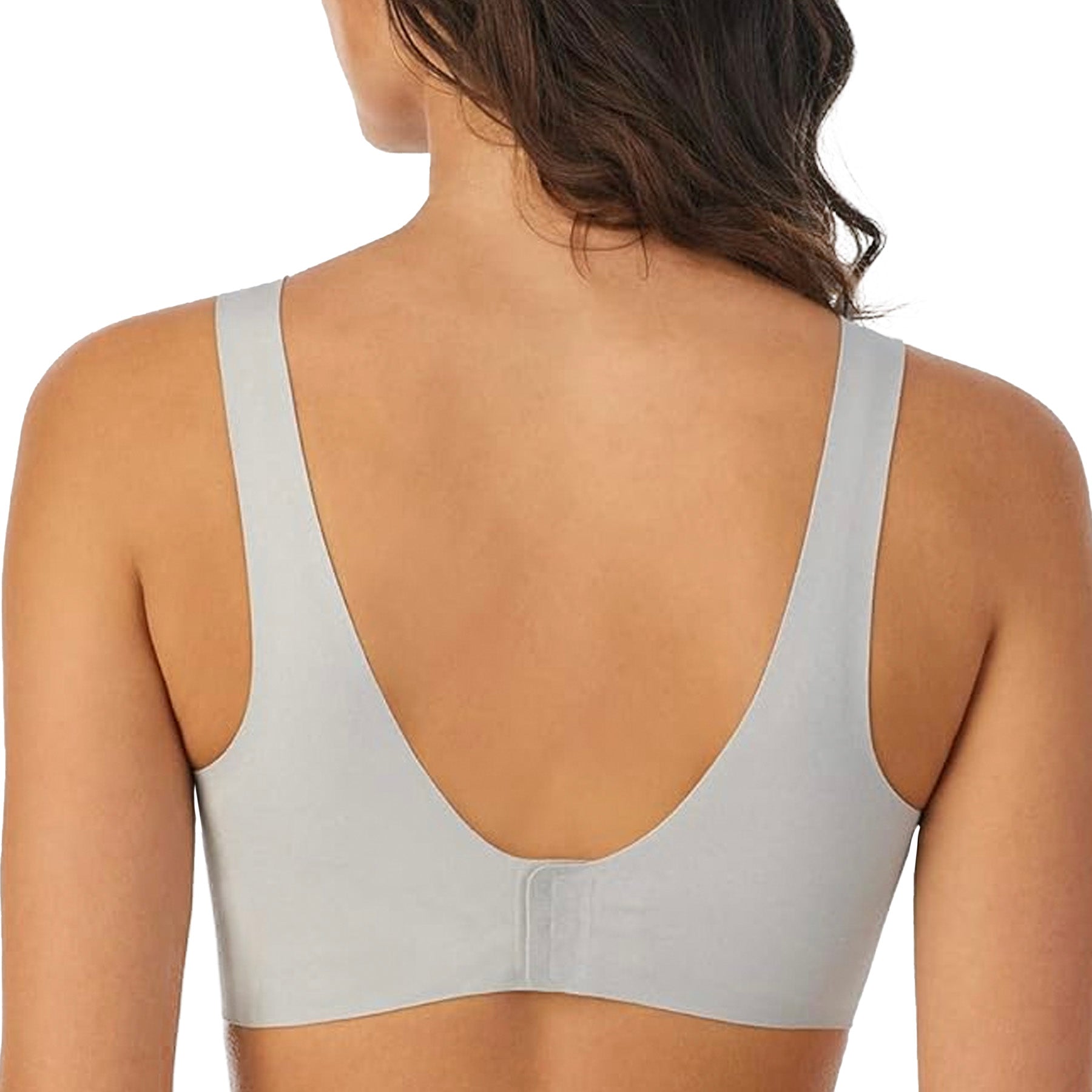 Smooth Shape Wireless 7312 - Heather Grey Back