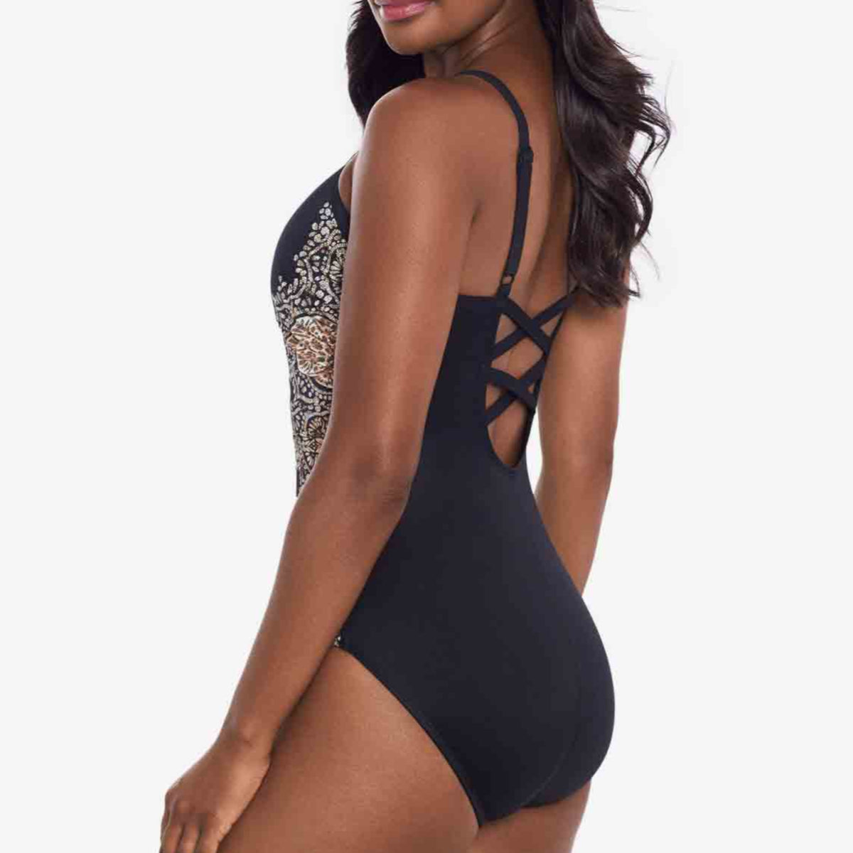 Miraclesuit Cappadocia Temptation One‑Piece 6552358 - Black/Multi