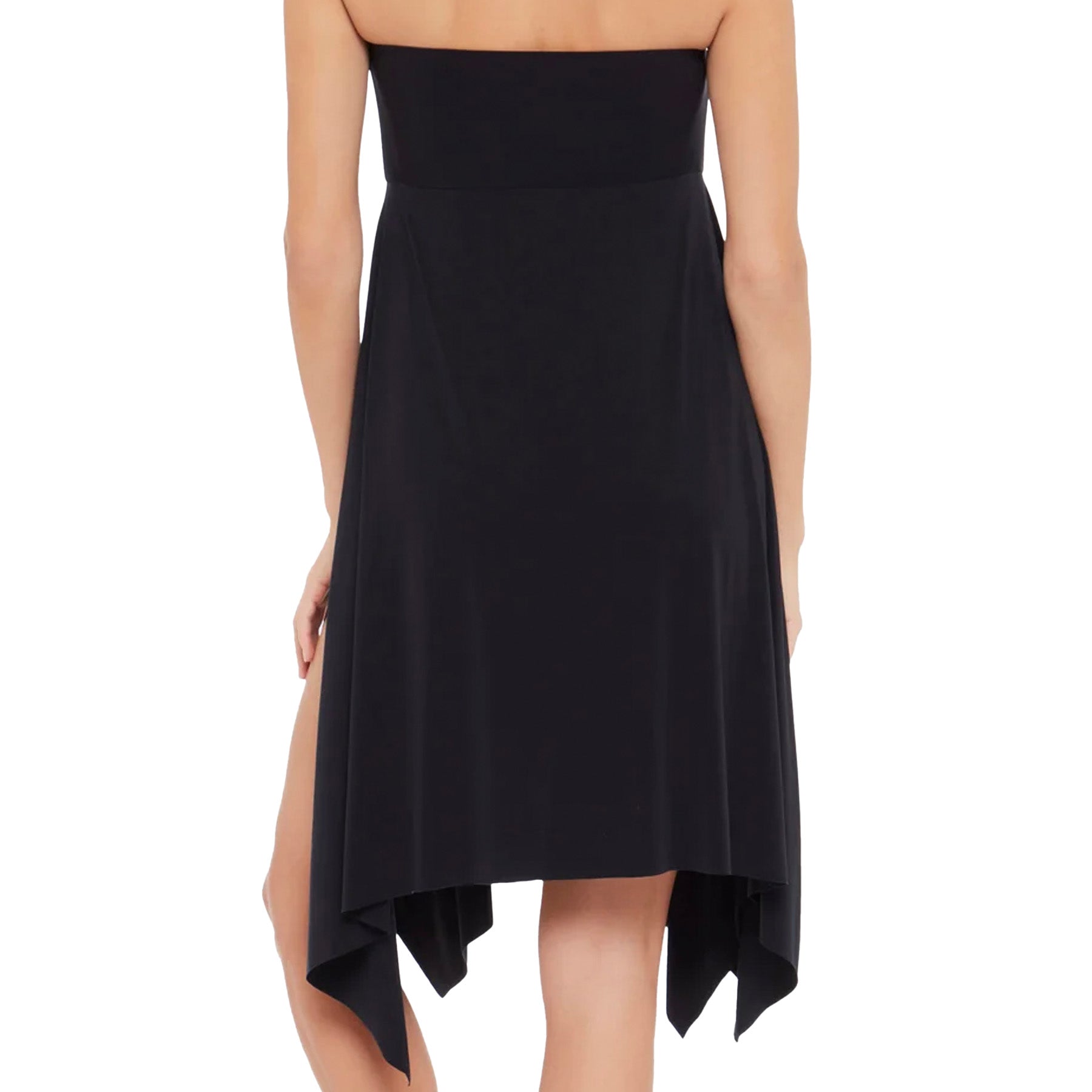 Magicsuit Jersey Handkerchief Convertible Skirt Dress Cover Up 6008009 Black Back