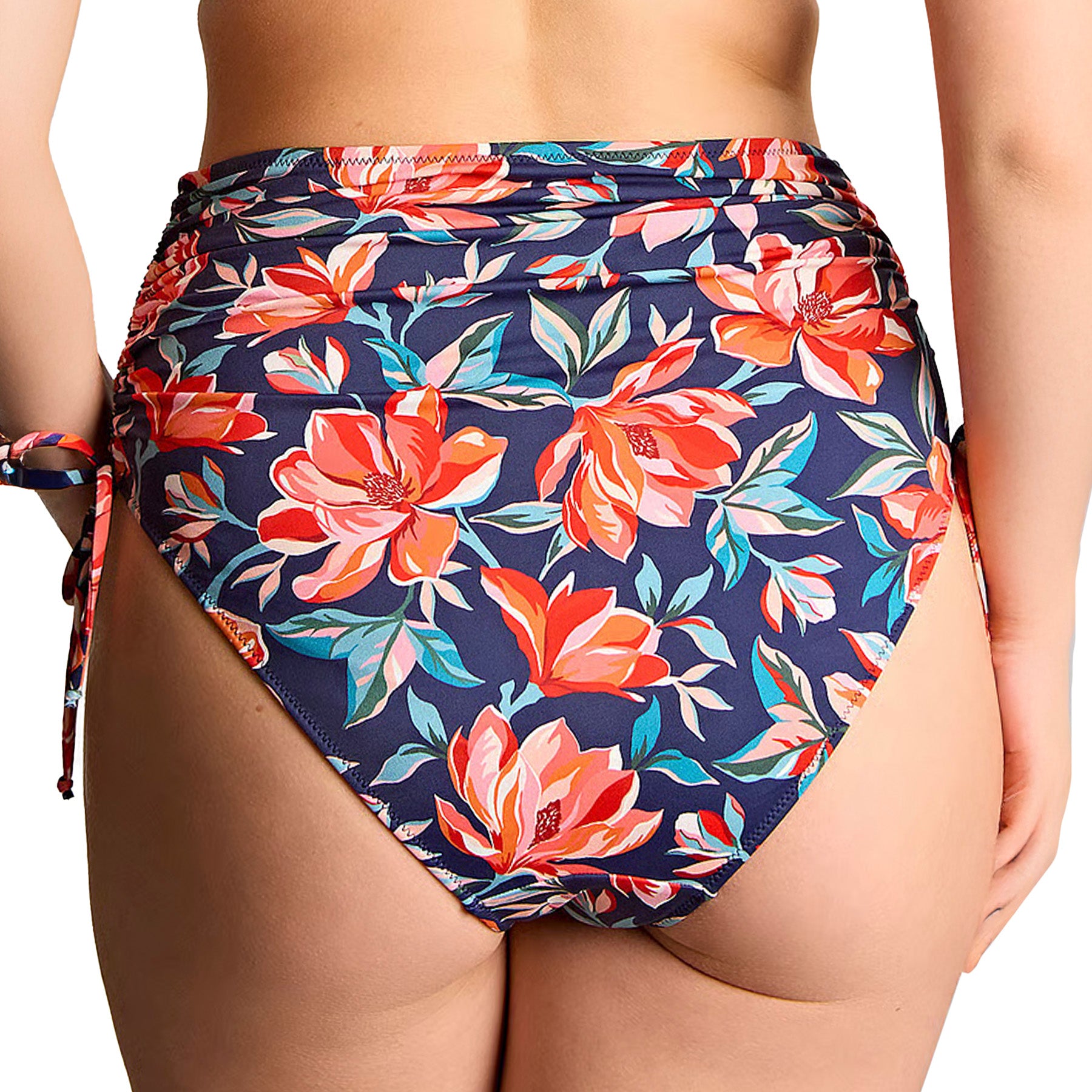 Panache Midi Adjustable Bikini Brief Bottom SW2049 Liliflora Back