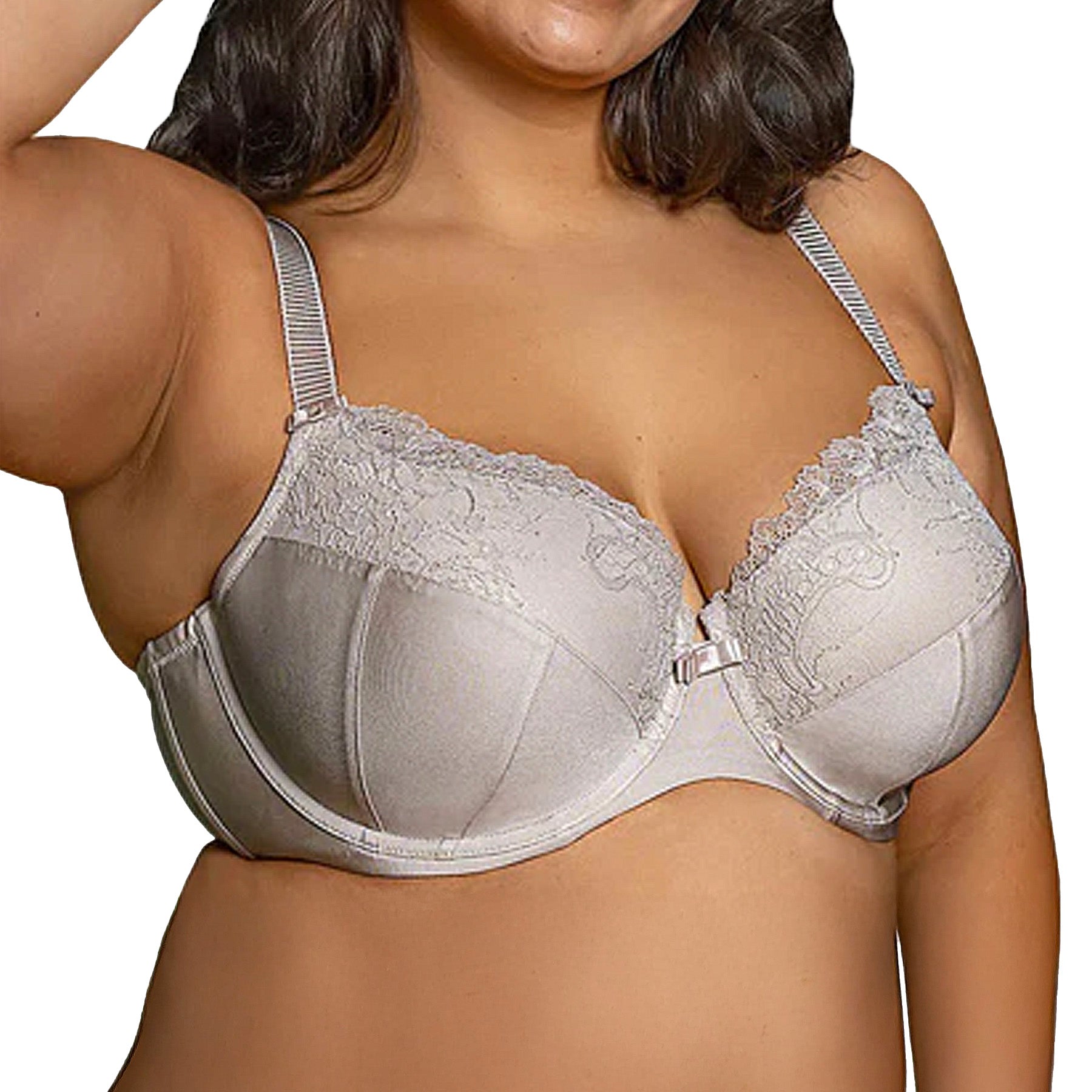 Fit Fully Yours Mimi Pushup Bra B4102 Chateau Grey Front