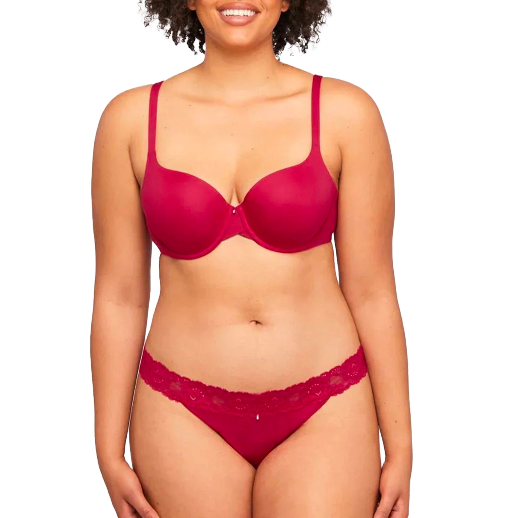 Montelle Everyday Thong 9002 Raspberry Set