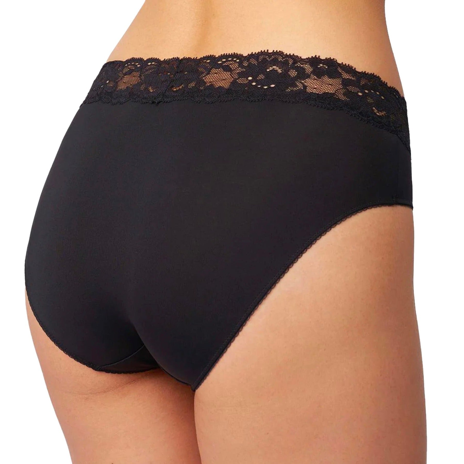 Montelle Essentials Brief 9004 Black Rear View