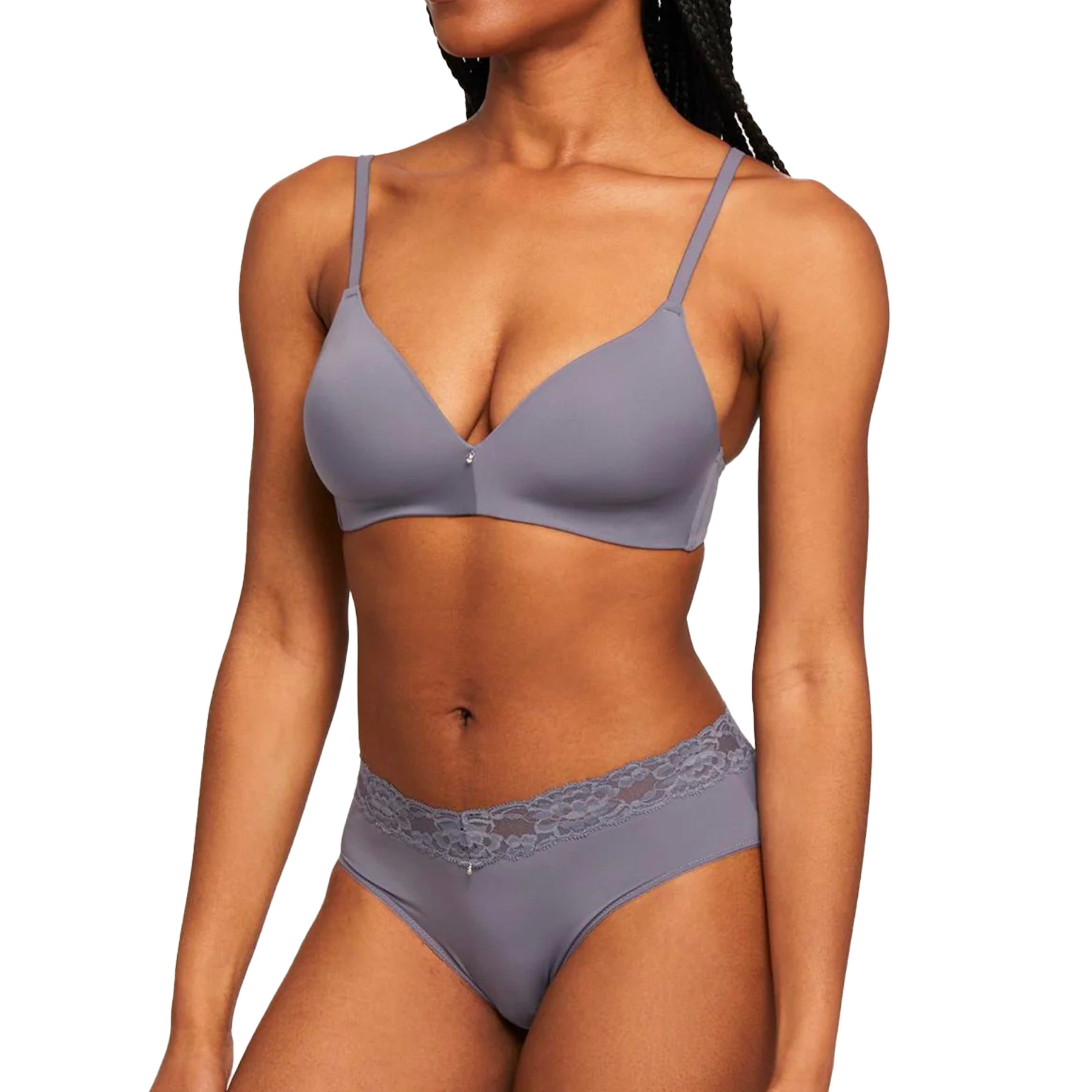 Montelle Essentials Brief 9004 Crystal Gray Set