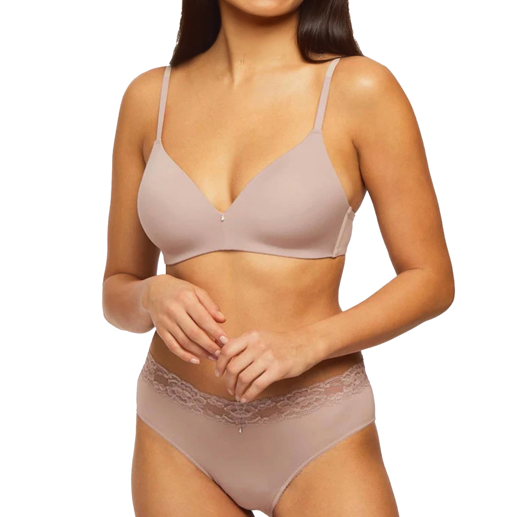 Montelle Essentials High-Cut Brief 9004 Moonshell Set