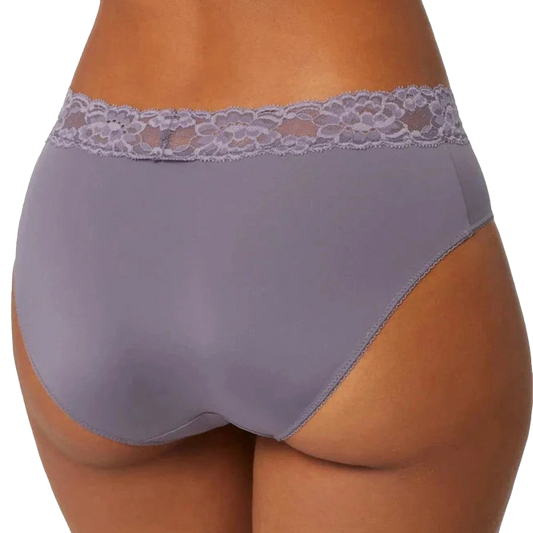 Montelle Essential High-Cut Brief 9004 Purple Cloud Back