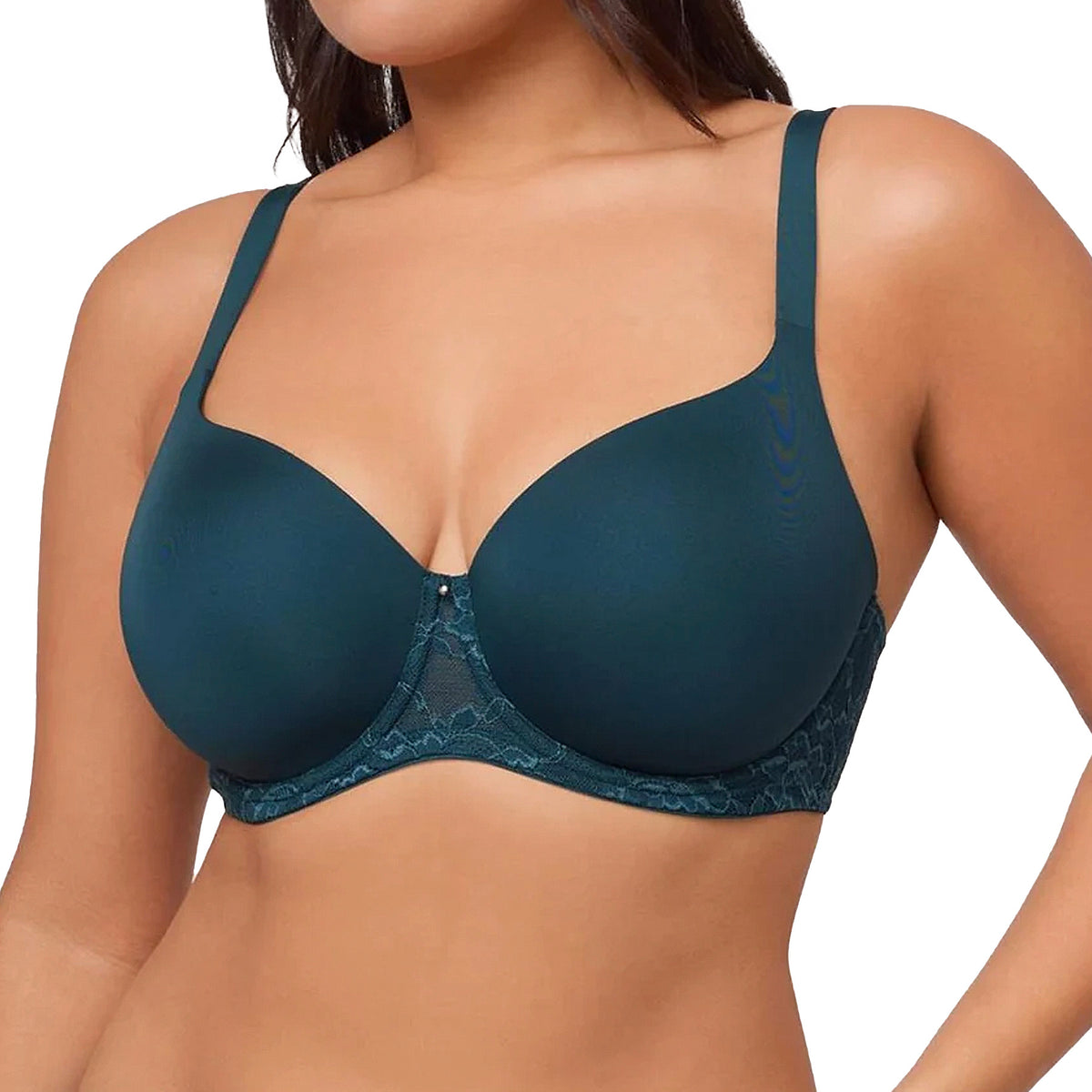 Montelle Pure Plus Full Cup T-Shirt Bra 9320 Deep Spruce Front