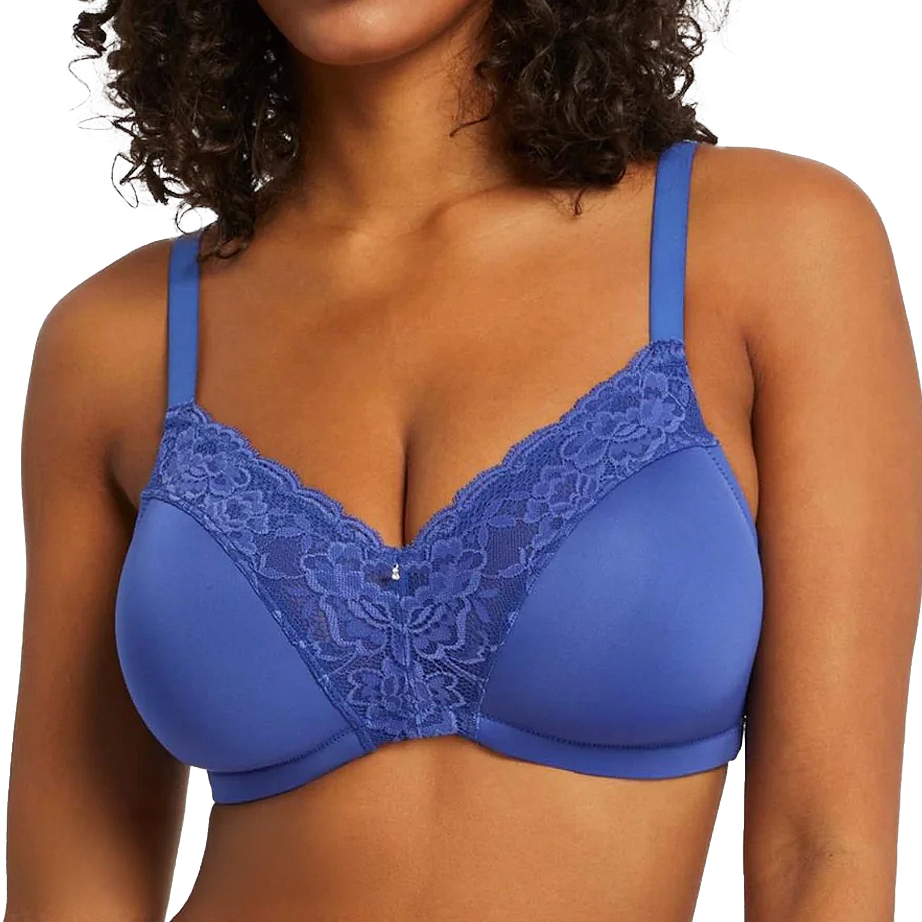 Montelle Wire-Free Dream Bra 9326 Sapphire Front