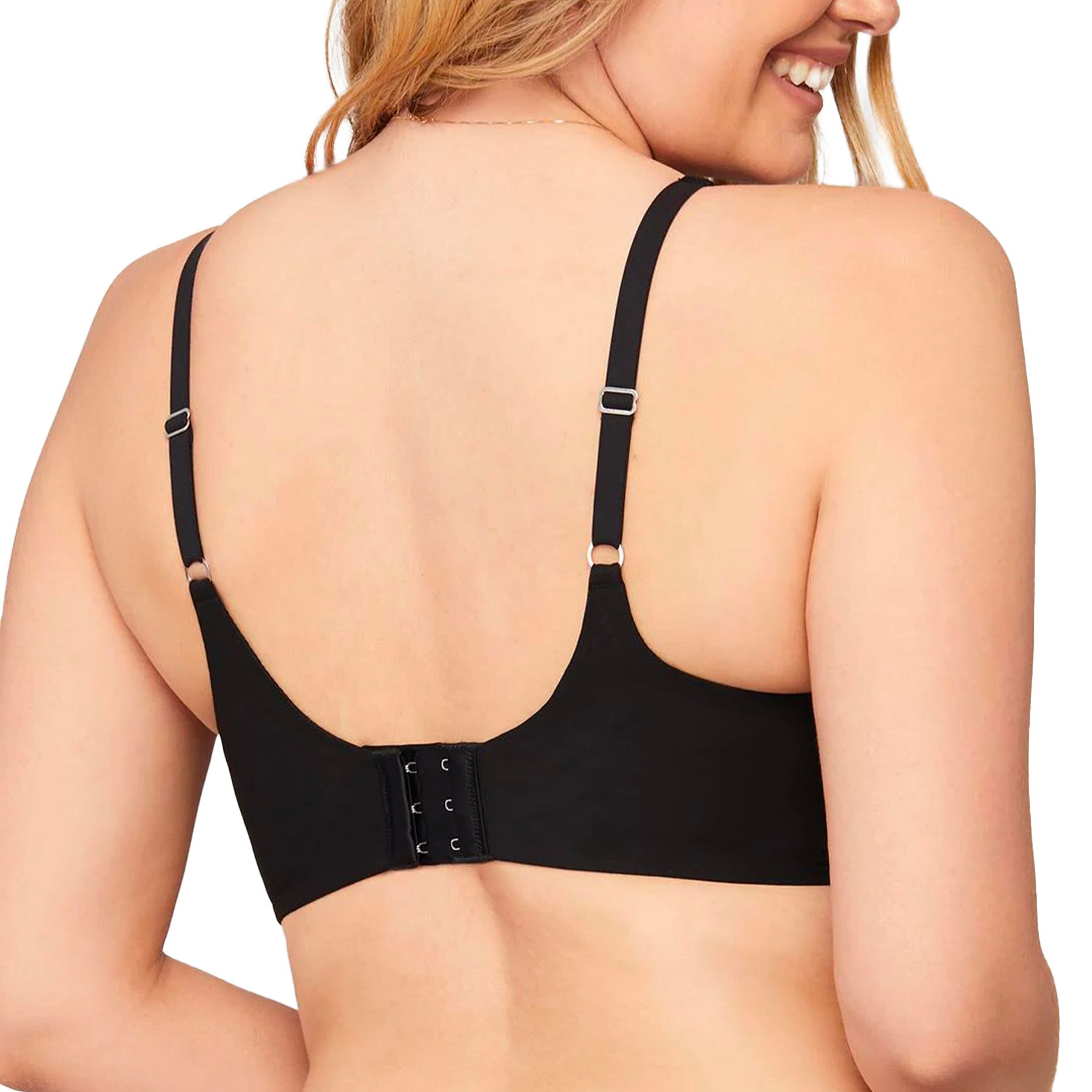 Montelle Mysa Cup-Sized Bralette 9335 Black Rear View