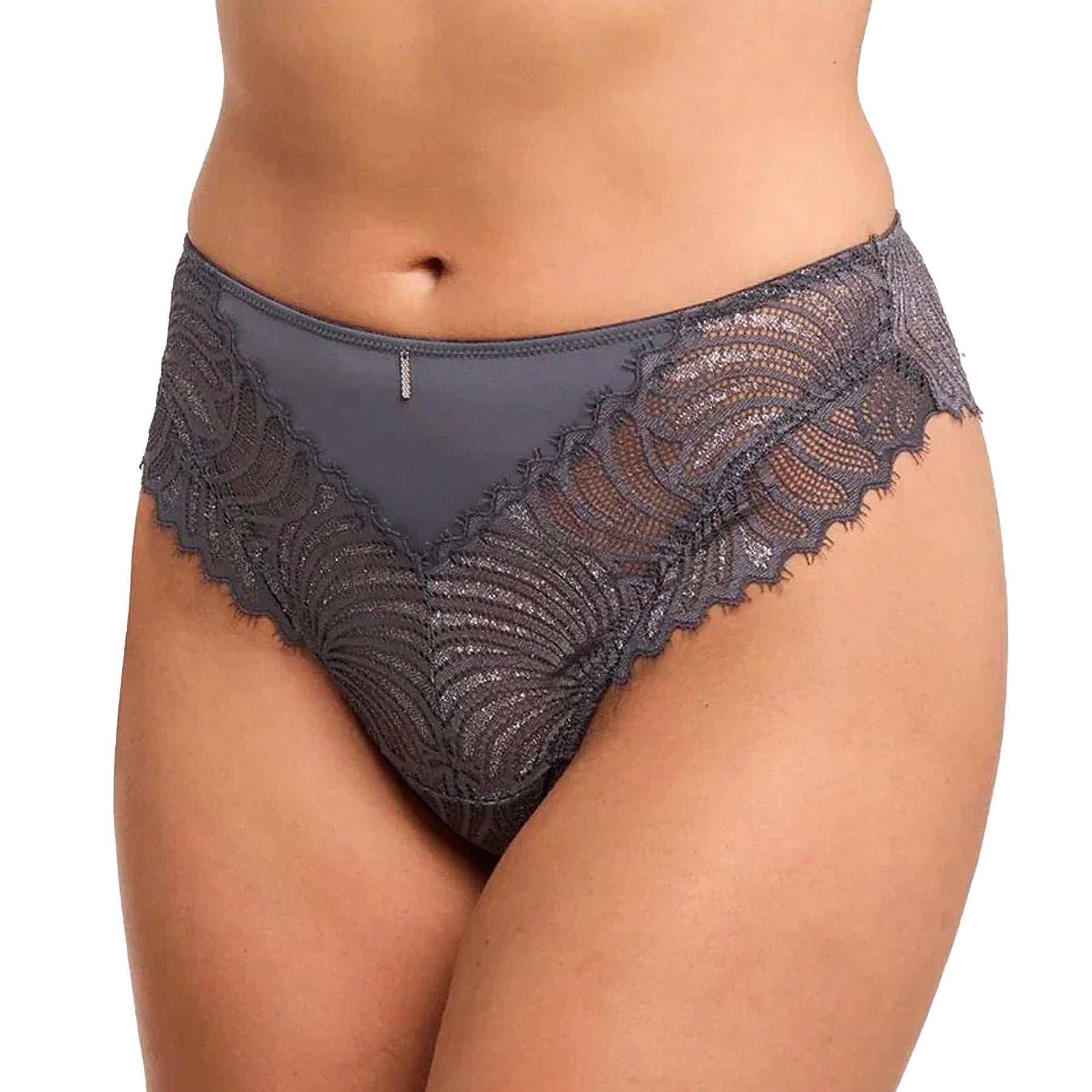 Montelle Lights Out Thong 9716 Magnet Silver Front