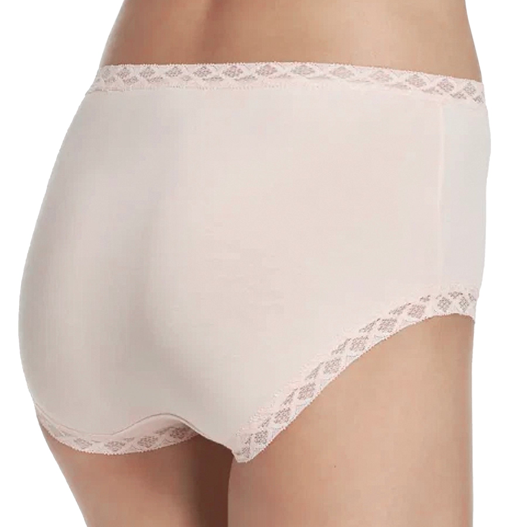 Natori Bliss Cotton Full Brief Panty 755058 Blushing Pink Back