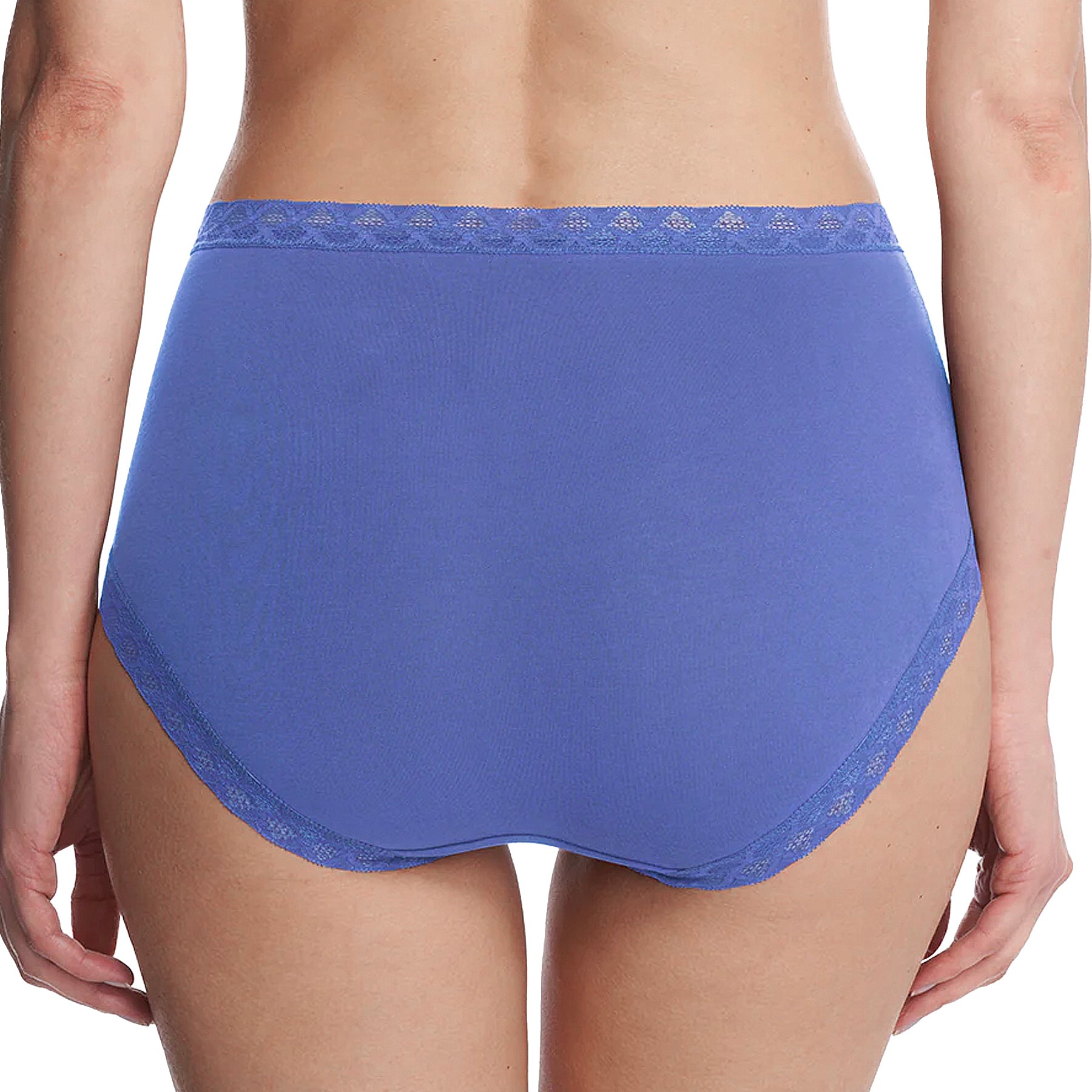 Natori Bliss Cotton Full Brief Panty 755058 French Blue Back