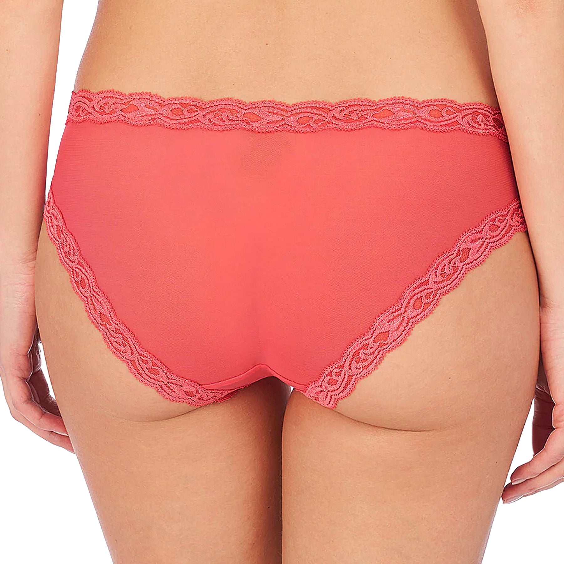 Natori Feathers Hipster Panty 753023 Damask Pink Back