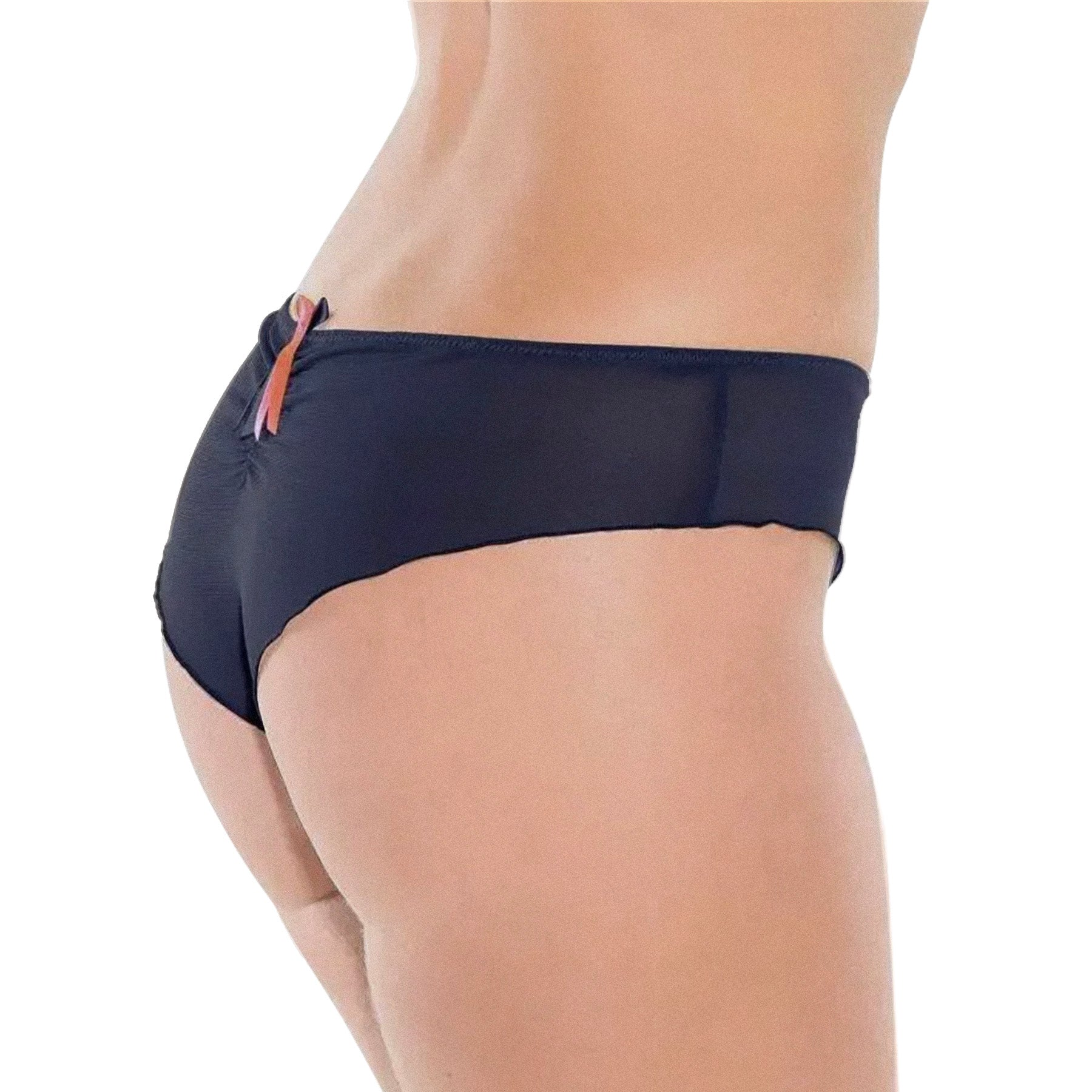 Fit Fully Yours Nicole Tanga U2275 Navy Coral Rear View