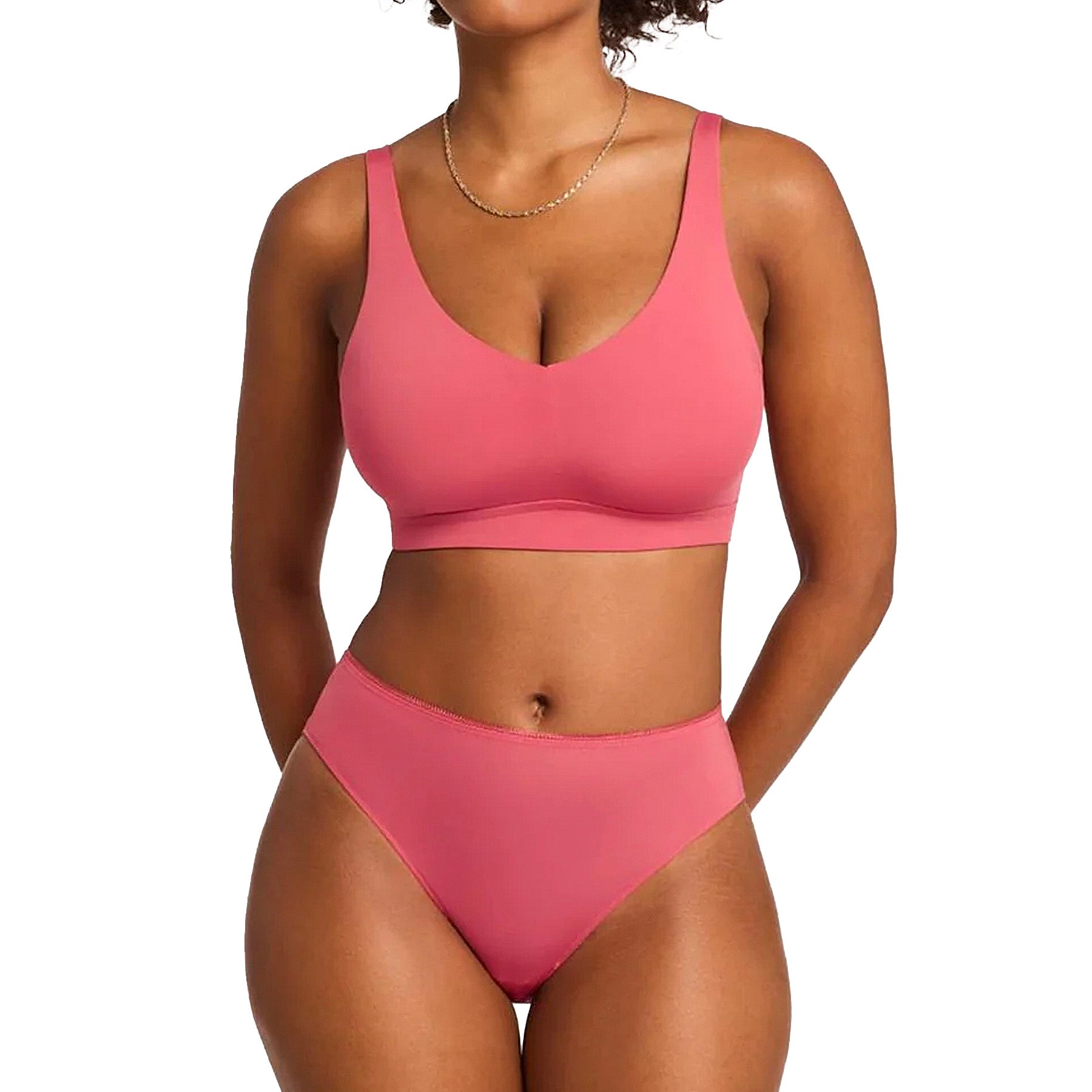 Montelle Nudies Modern Brief 9109 Spiced Coral Set