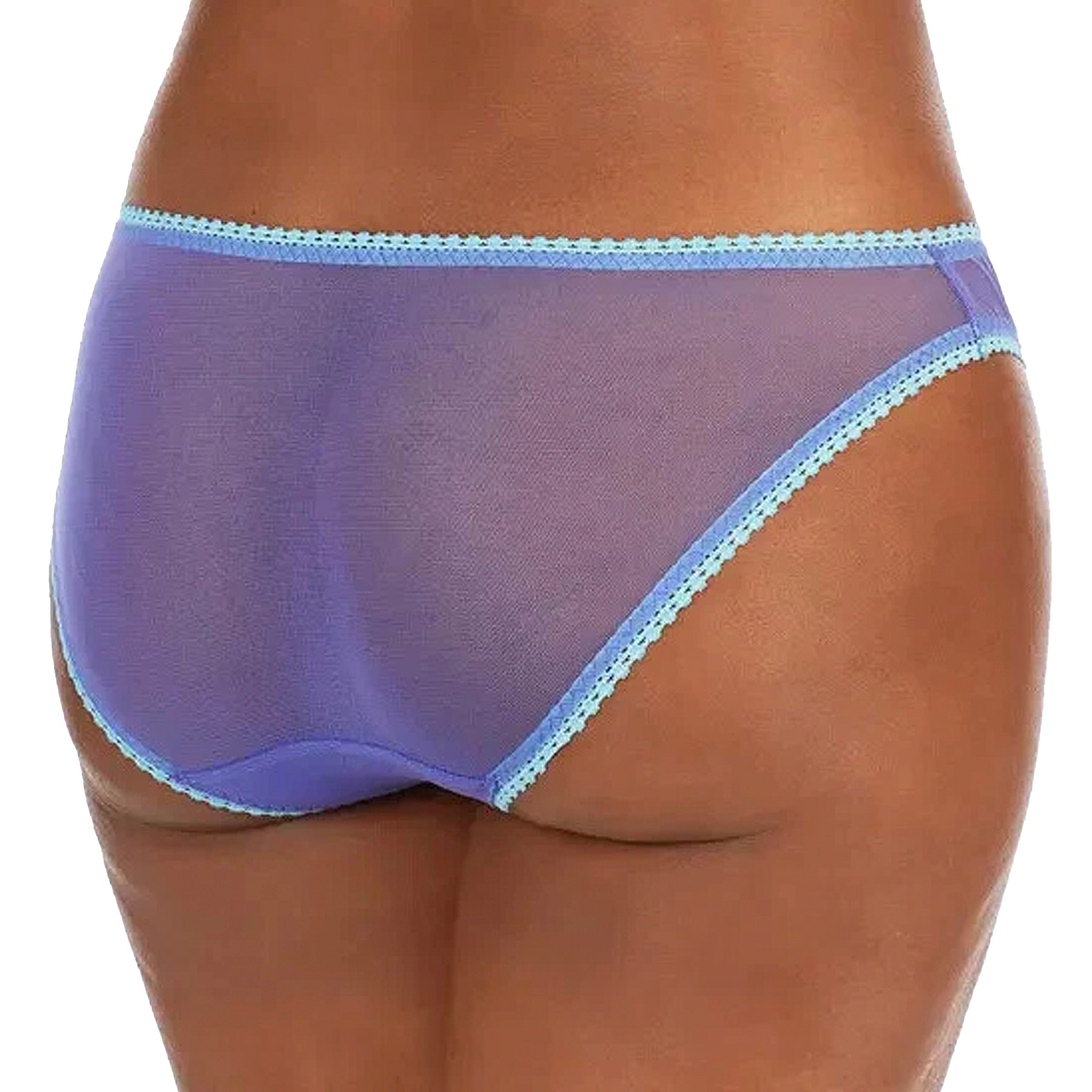 OnGossamer Mesh Hip Bikini 3202 Iris Back