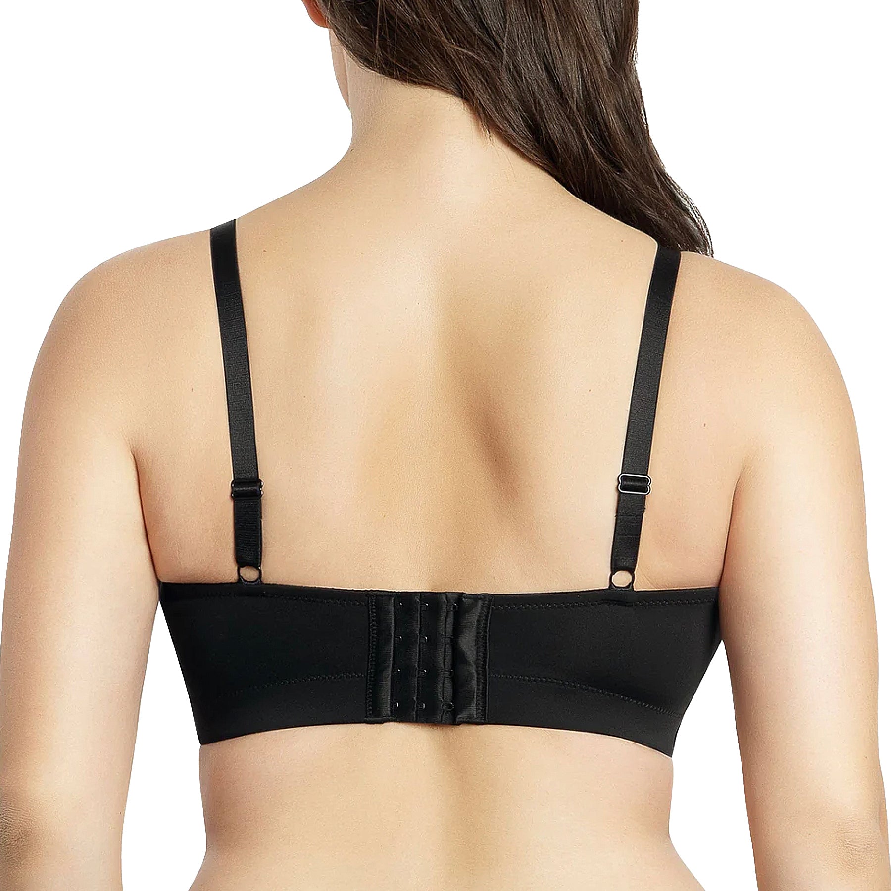 Parfait Erika Seamless Wire-Free Nursing Bra P58611 Black Back
