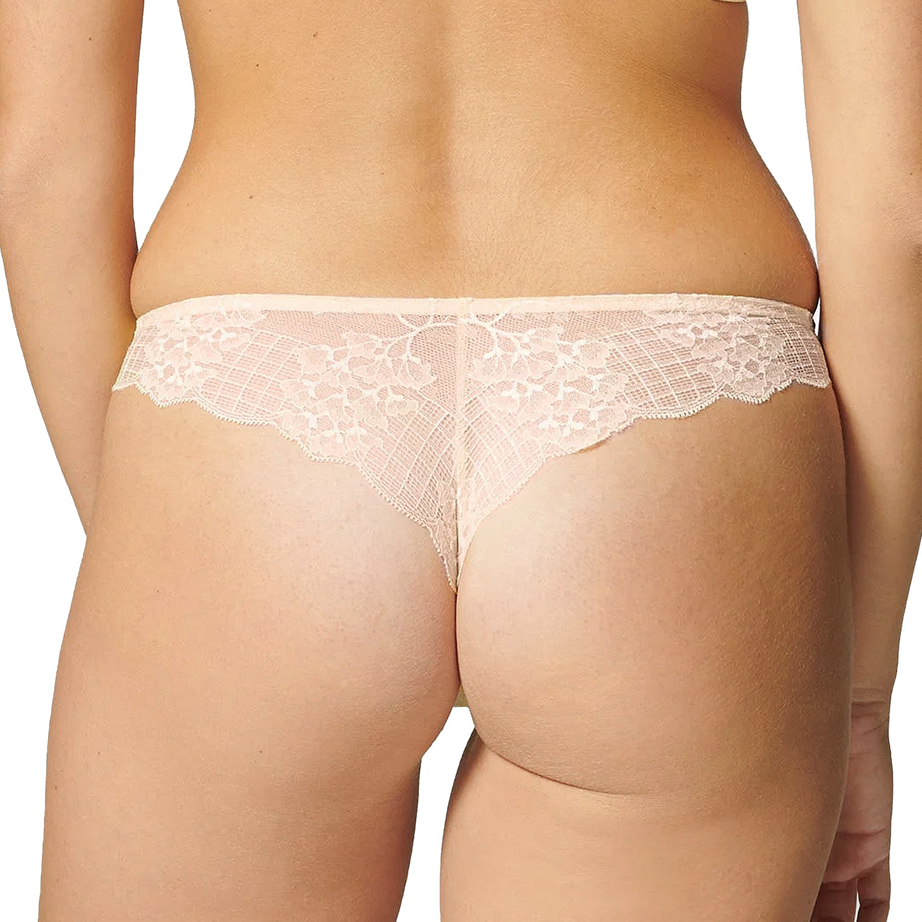 Simone Perele Reve Tanga 12Z710 Sakura Pink Back
