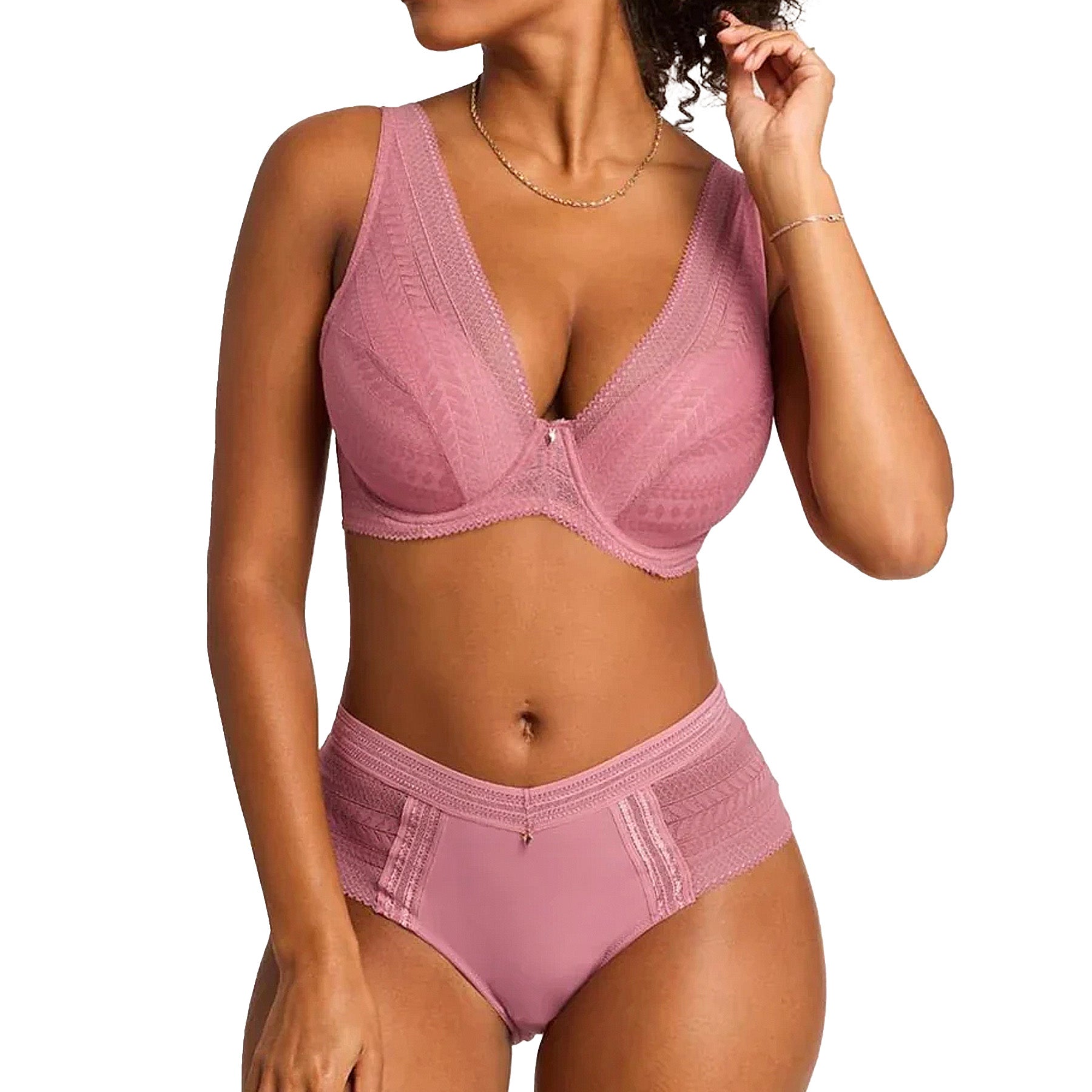 Montelle Rosaline Full Mystique Bra 9580F Rose Set