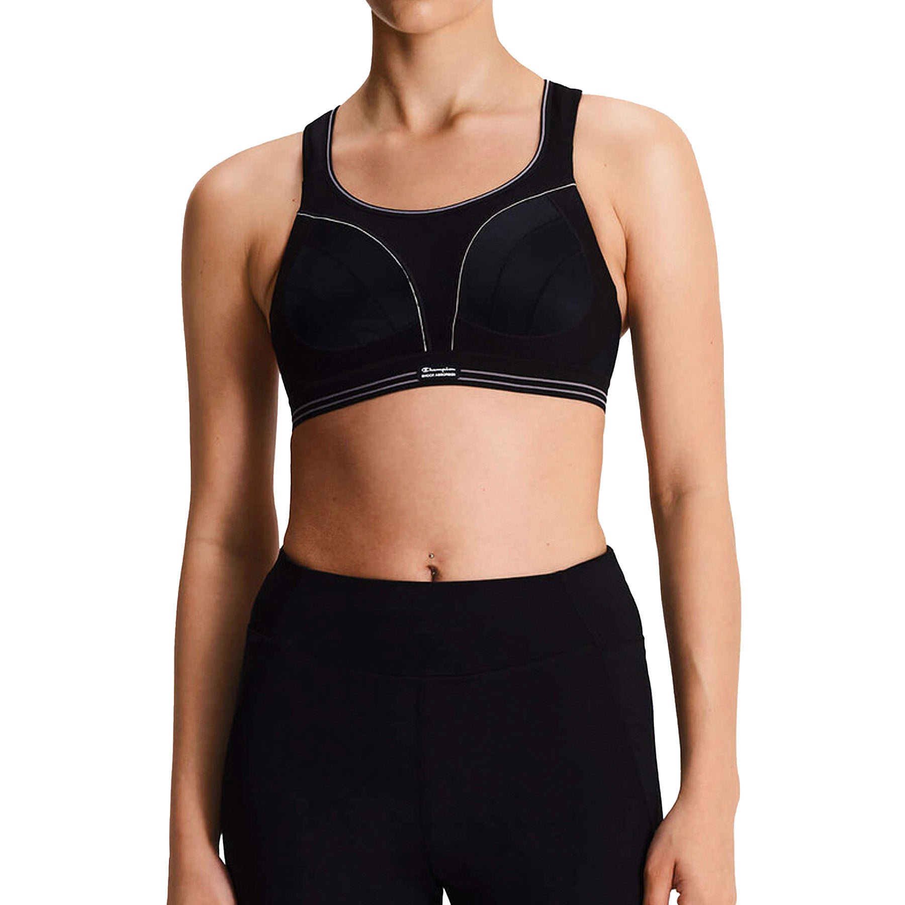 Shock Absorber Ultimate Run Bra S5044/U100046 Black Set