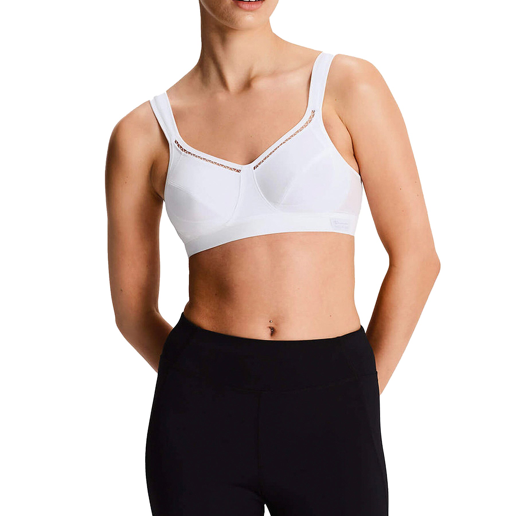Shock Absorber Active Classic Support Sports Bra SN102/U10036 White Set