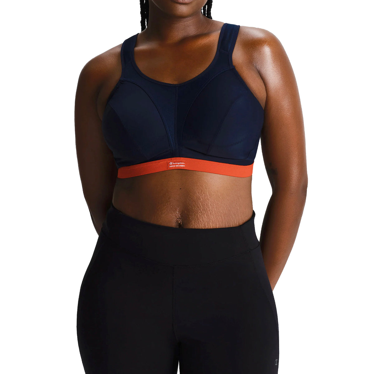 Shock Absorber D+ Max Support Sports Bra SN109/U10035 Navy Red Set