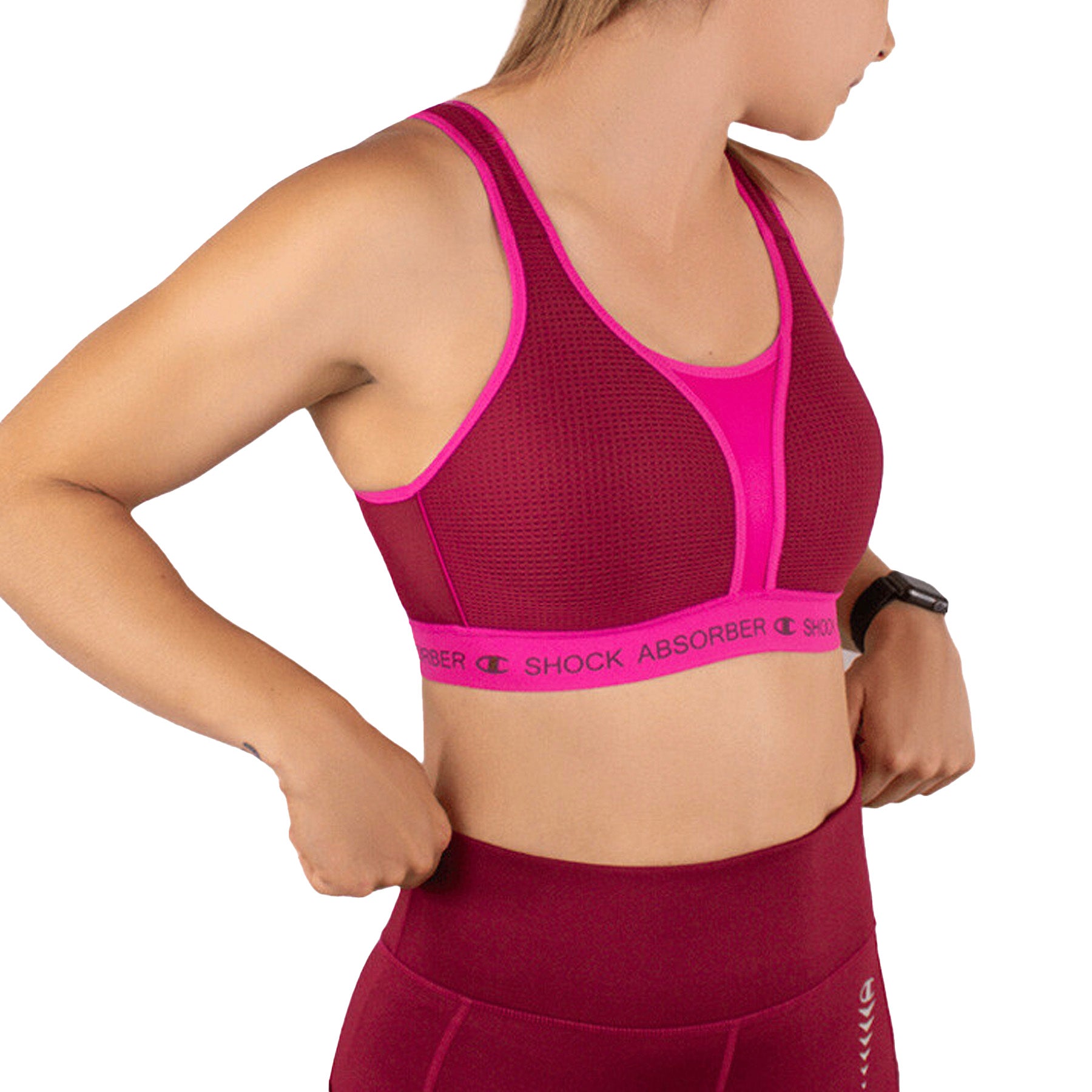 Shock Absorber Ultimate Run Bra Padded U10004/U10057 Tibetan Red Set