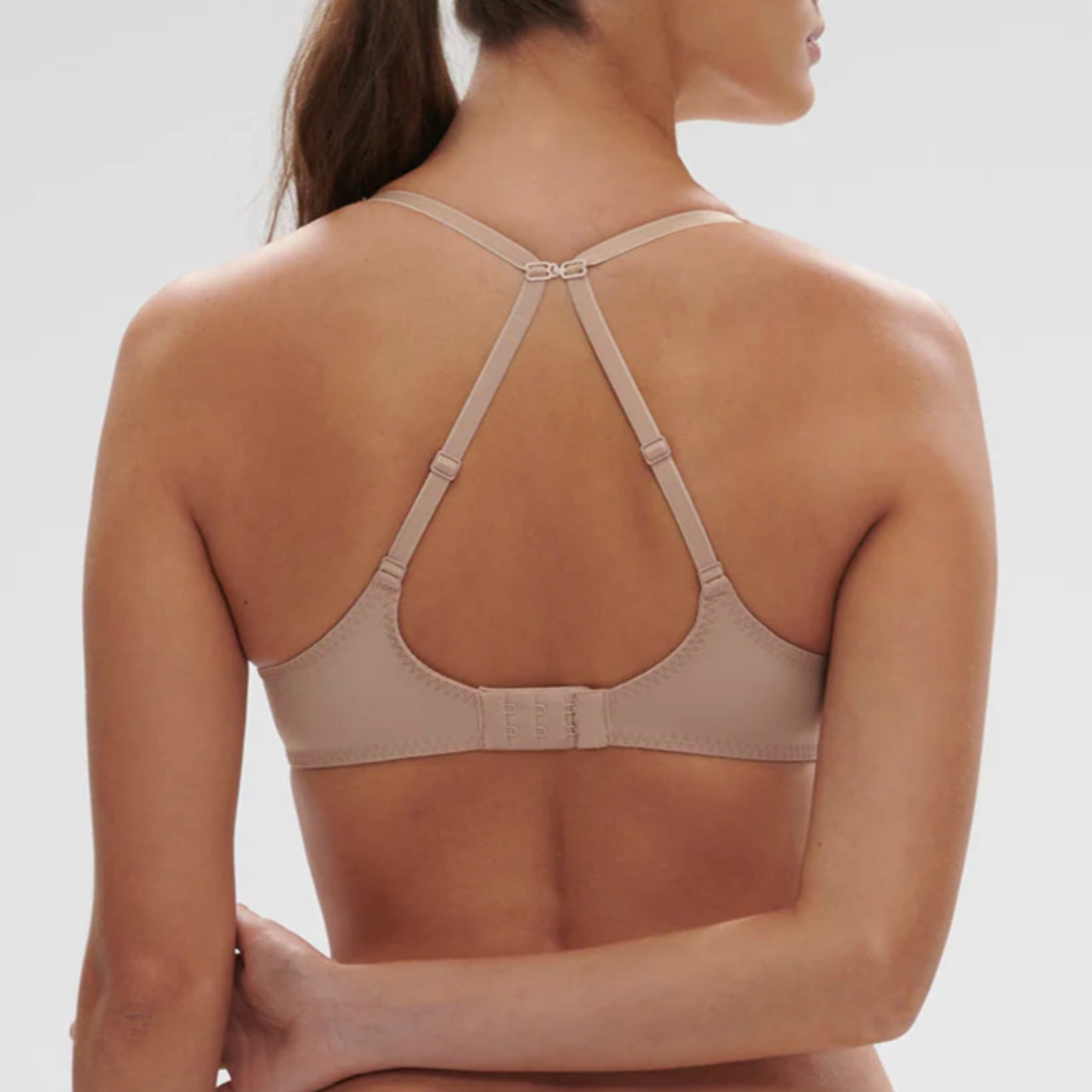 Simone Perele Reve 3D Plunge Bra 12Z316 - Nude