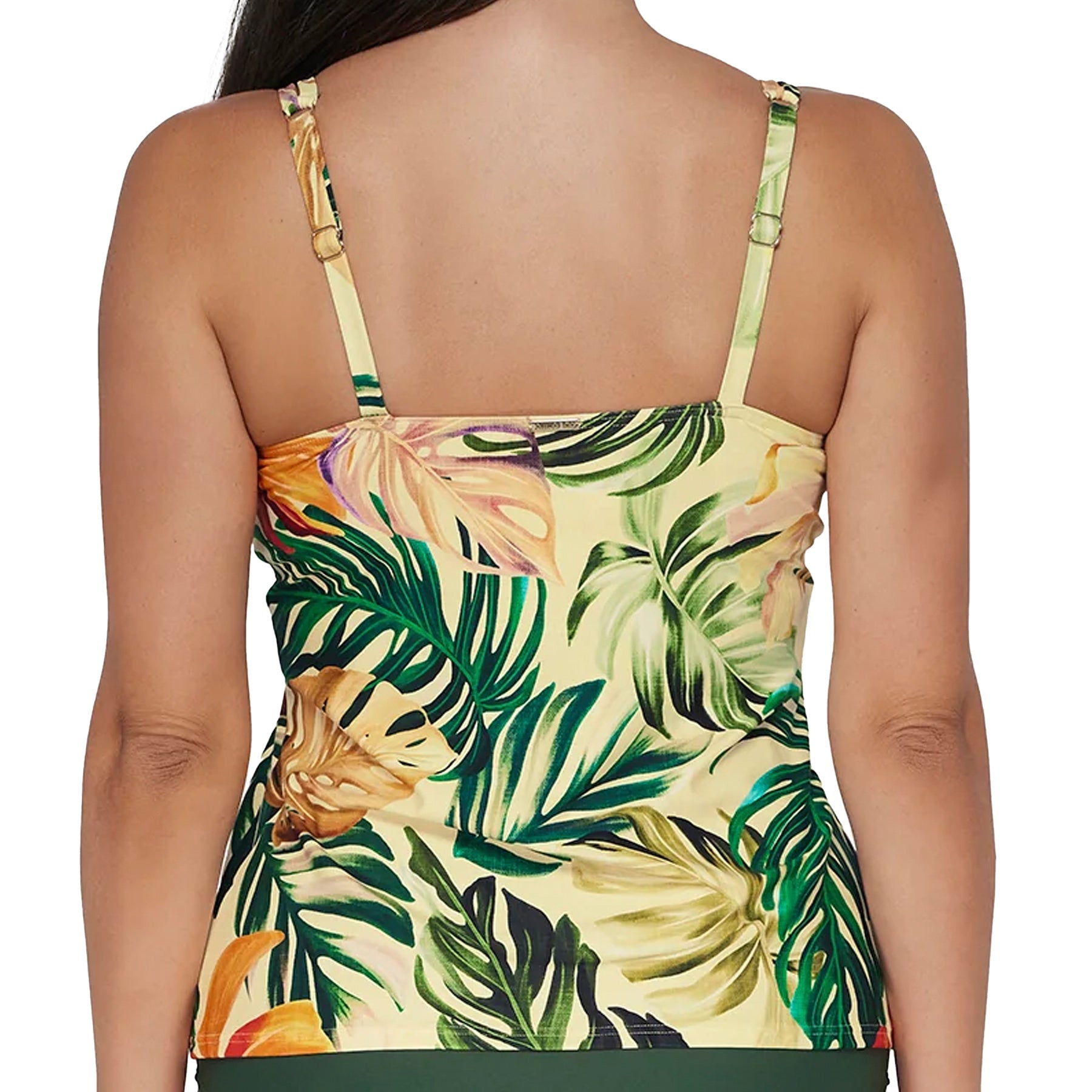Sunsets Taylor Tankini Top 75 Amber Oasis Back