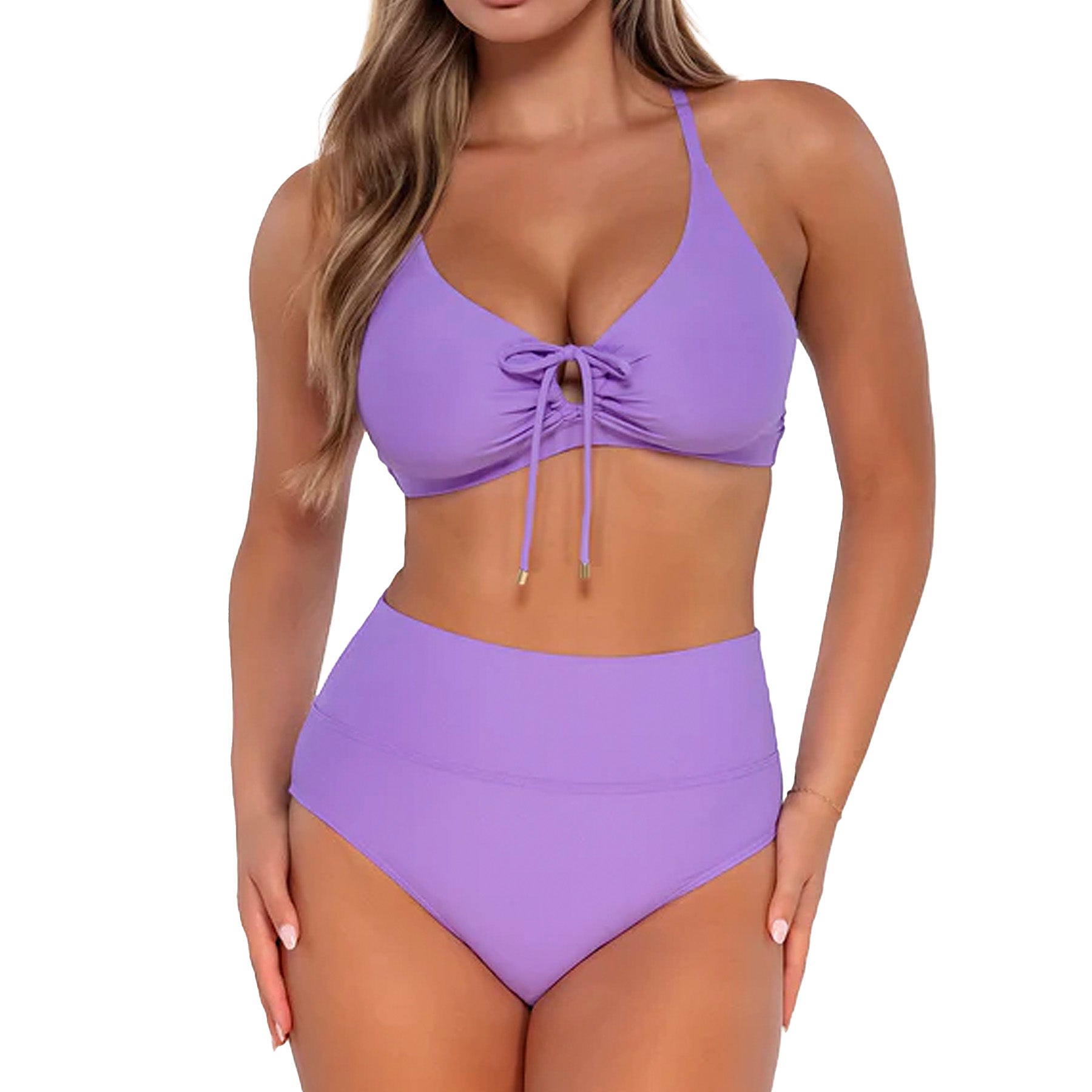 Sunsets Kauai Keyhole Bikini Top 54 Passion Flower Set
