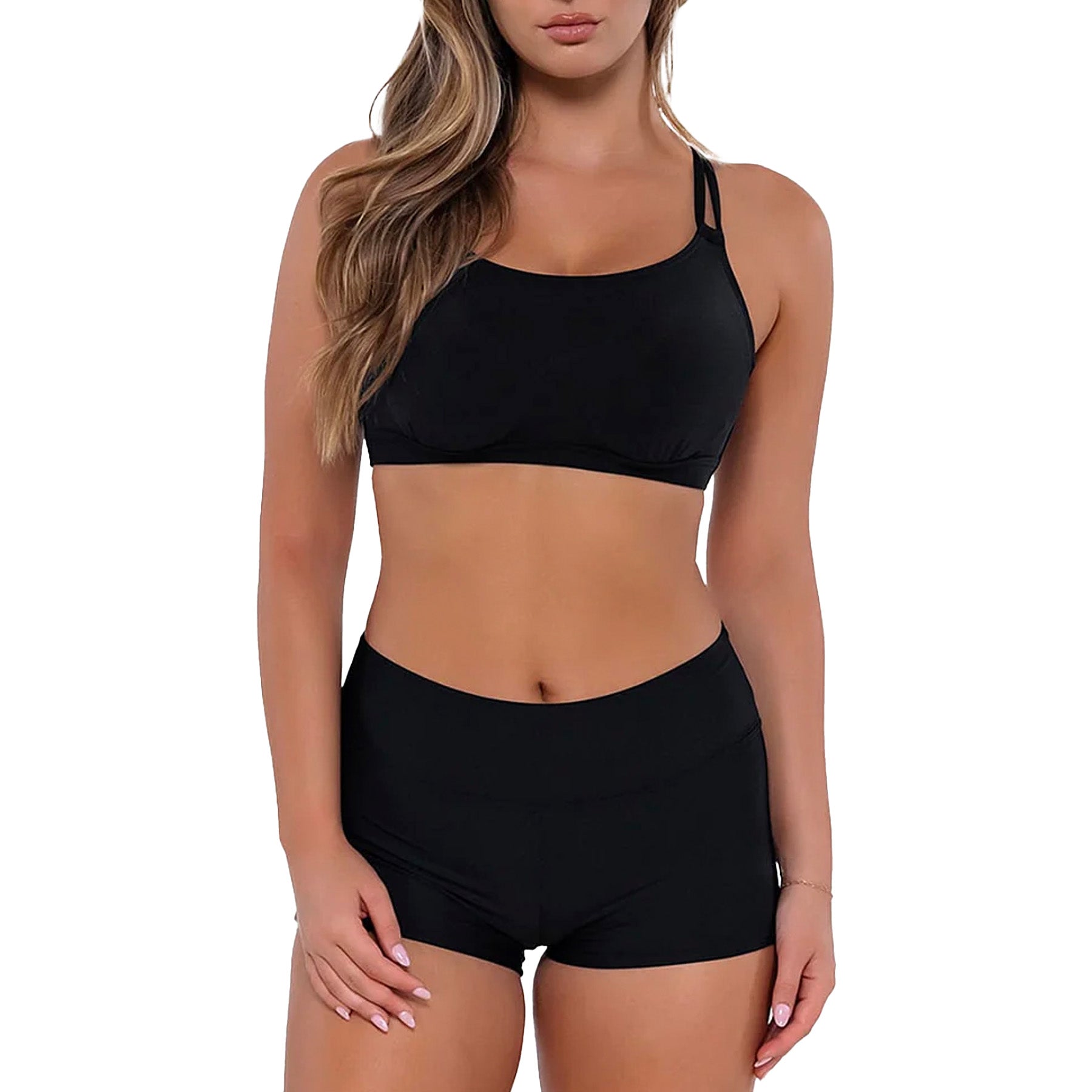 Sunsets Kinsley Swim Short 432B Black Set