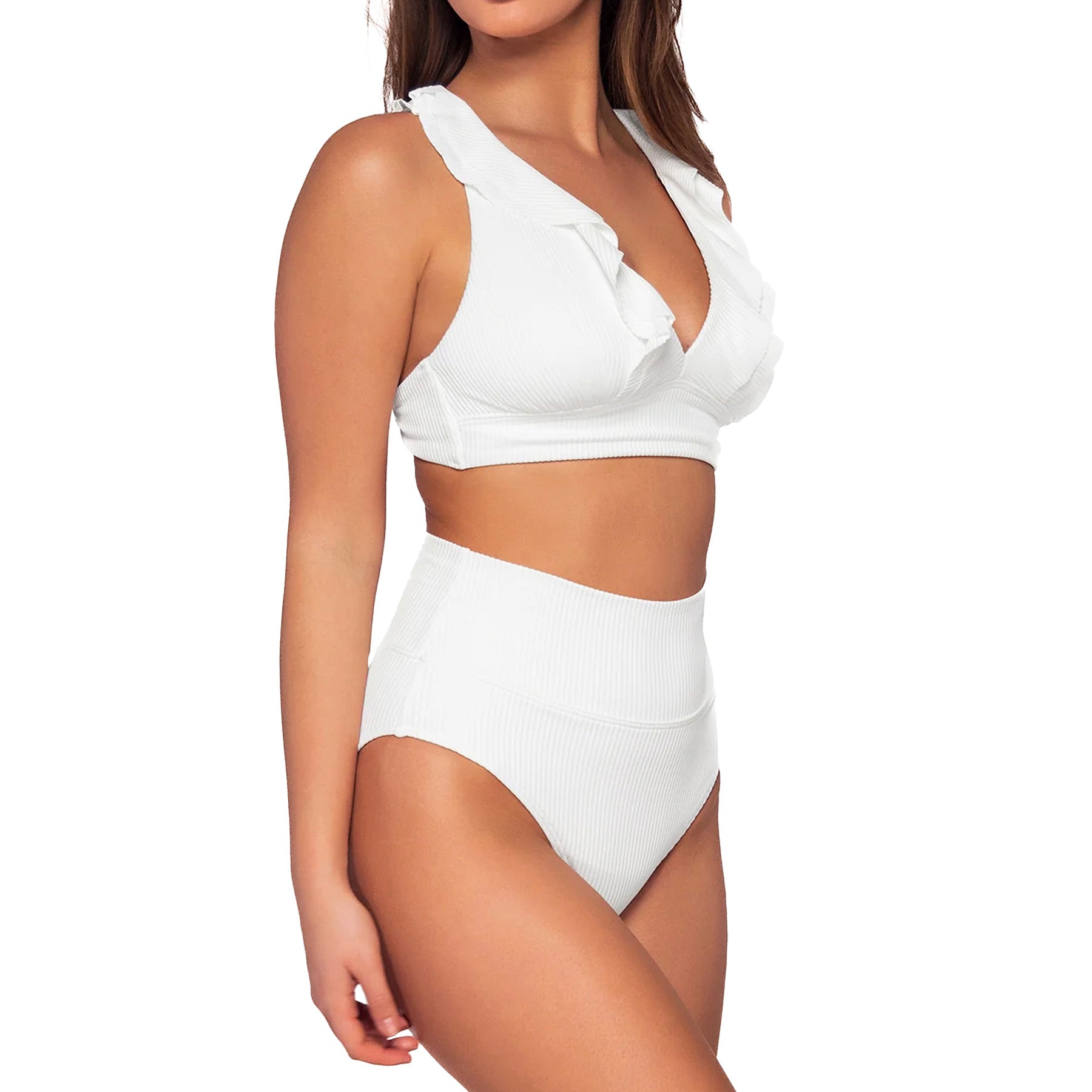 Sunsets Willa Wireless Bikini Top 546 White Set