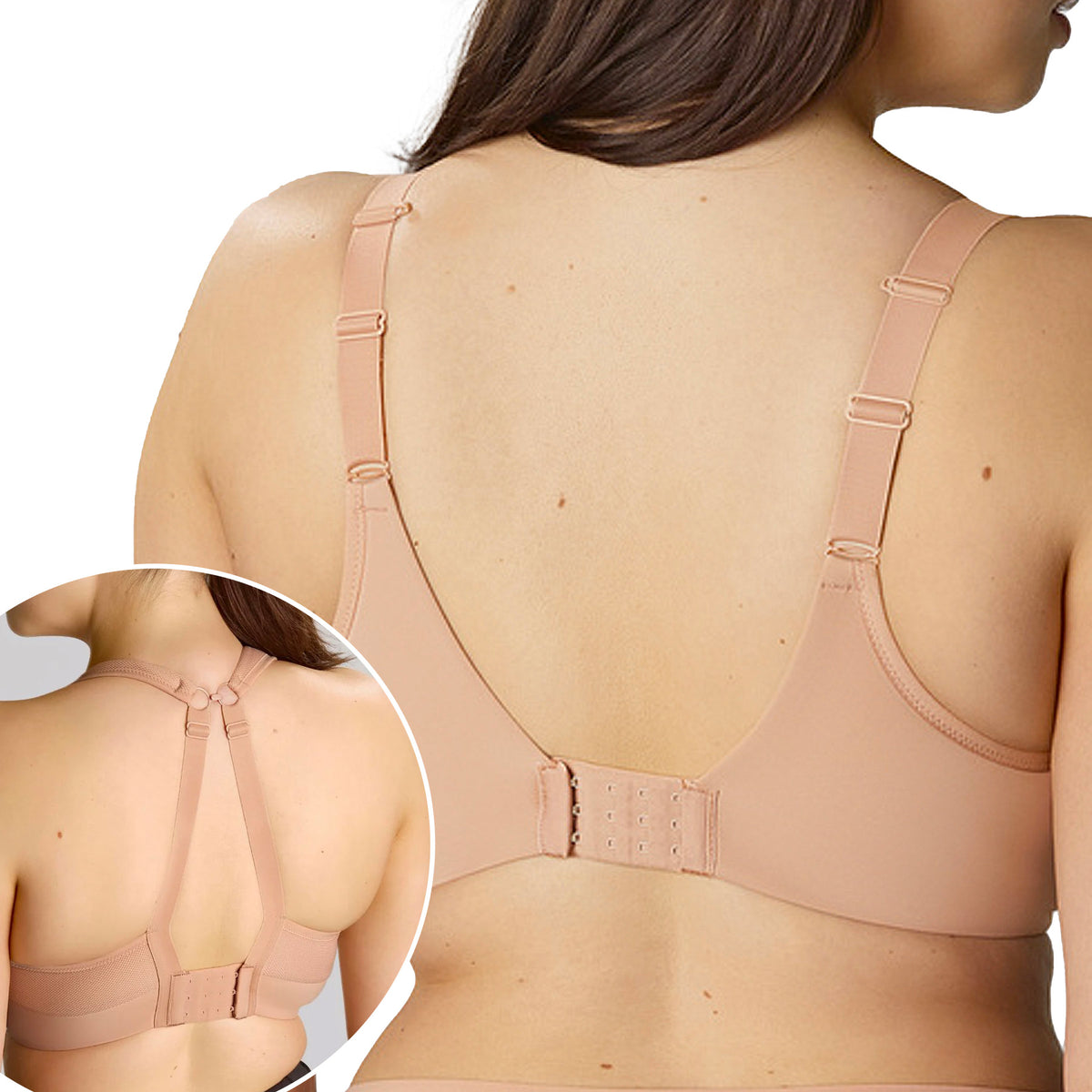 Panache Sculptresse Form Moulded Spacer Bra 11331 Honey Back