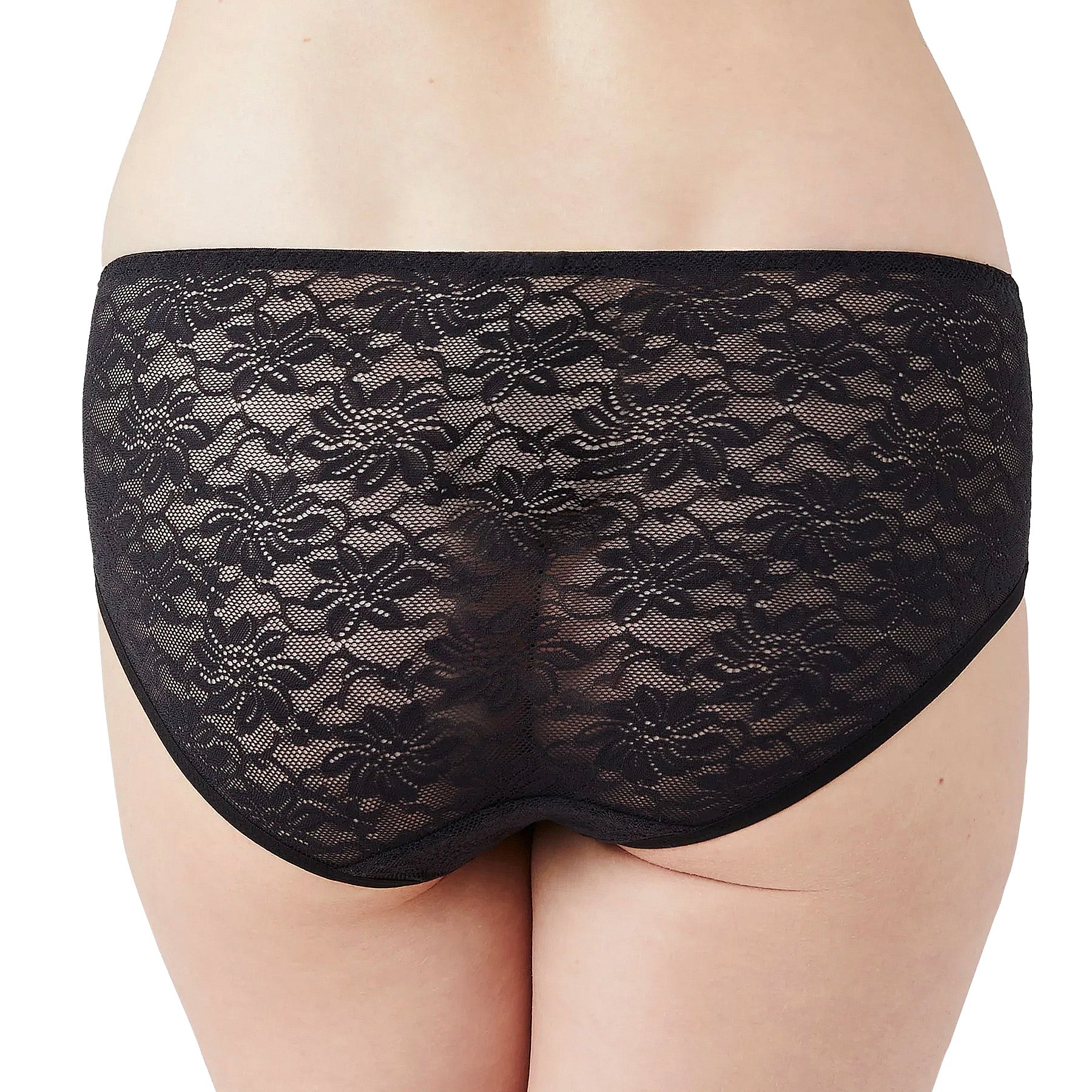 Wacoal Soft Sense Hipster Panty 845334 Black Back