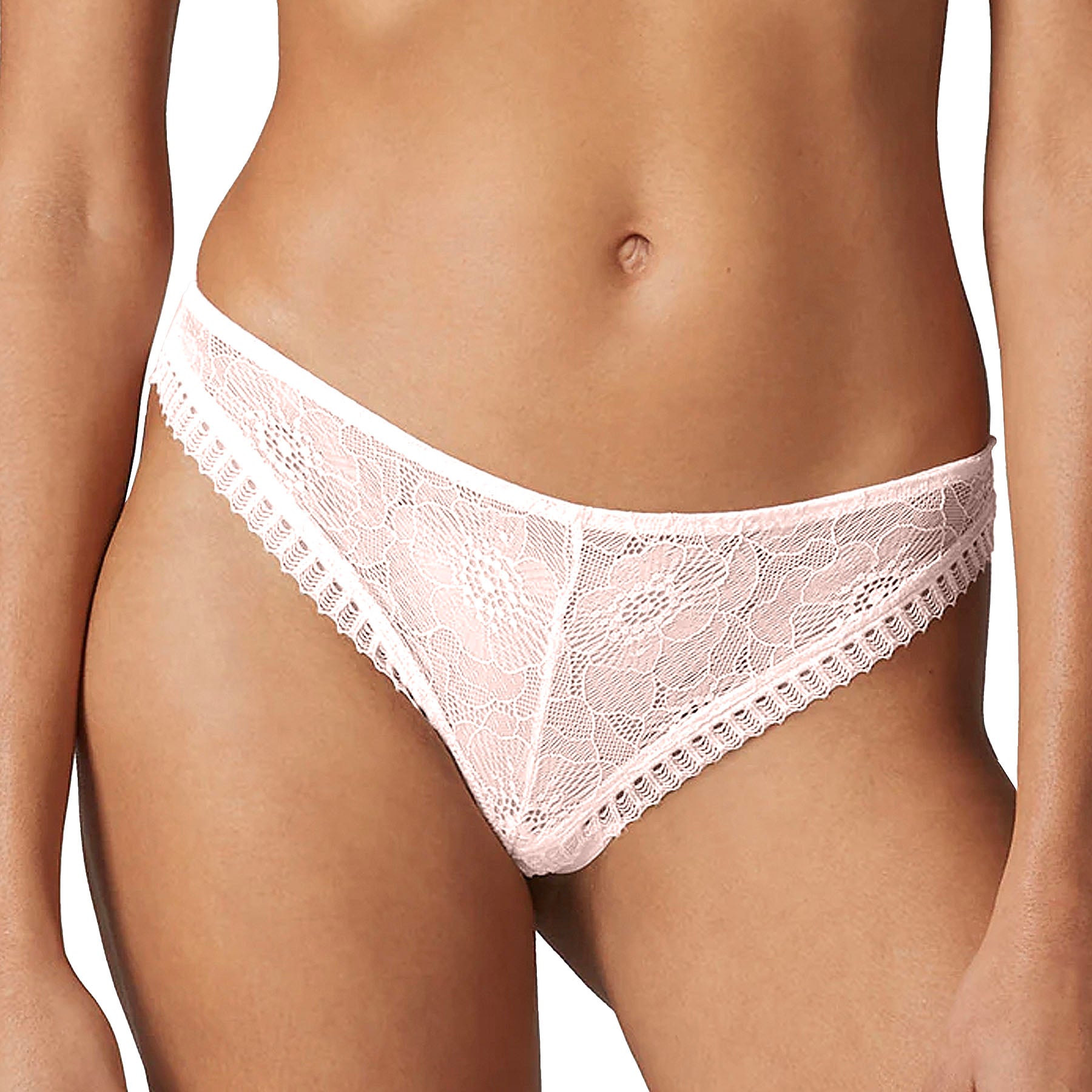 Simone Perele Swing Thong 15Y710 Pink Front