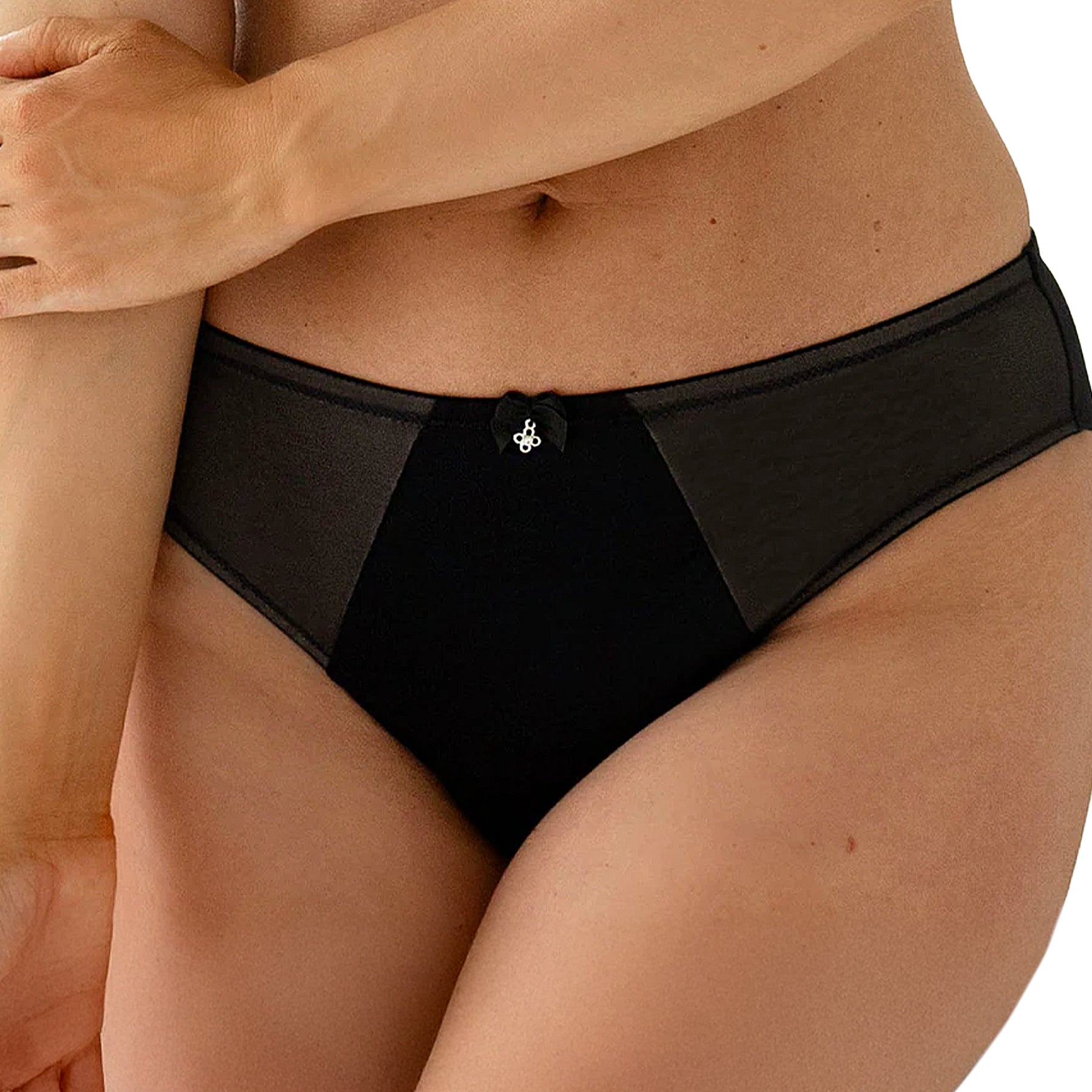 Fit Fully Yours Taylor Bikini U1502 Black Front