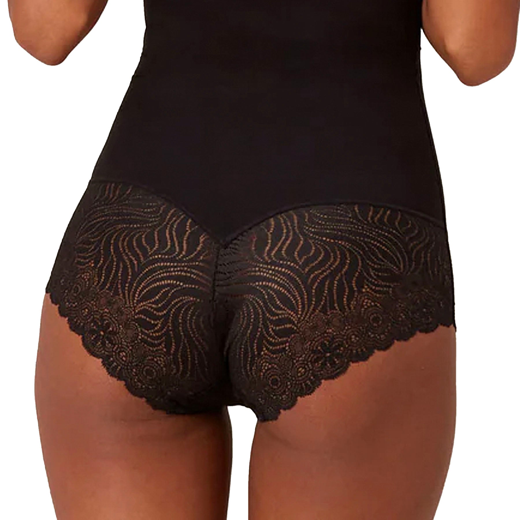 Simone Perele Top Model High Waist Brief 16R774 Black Back