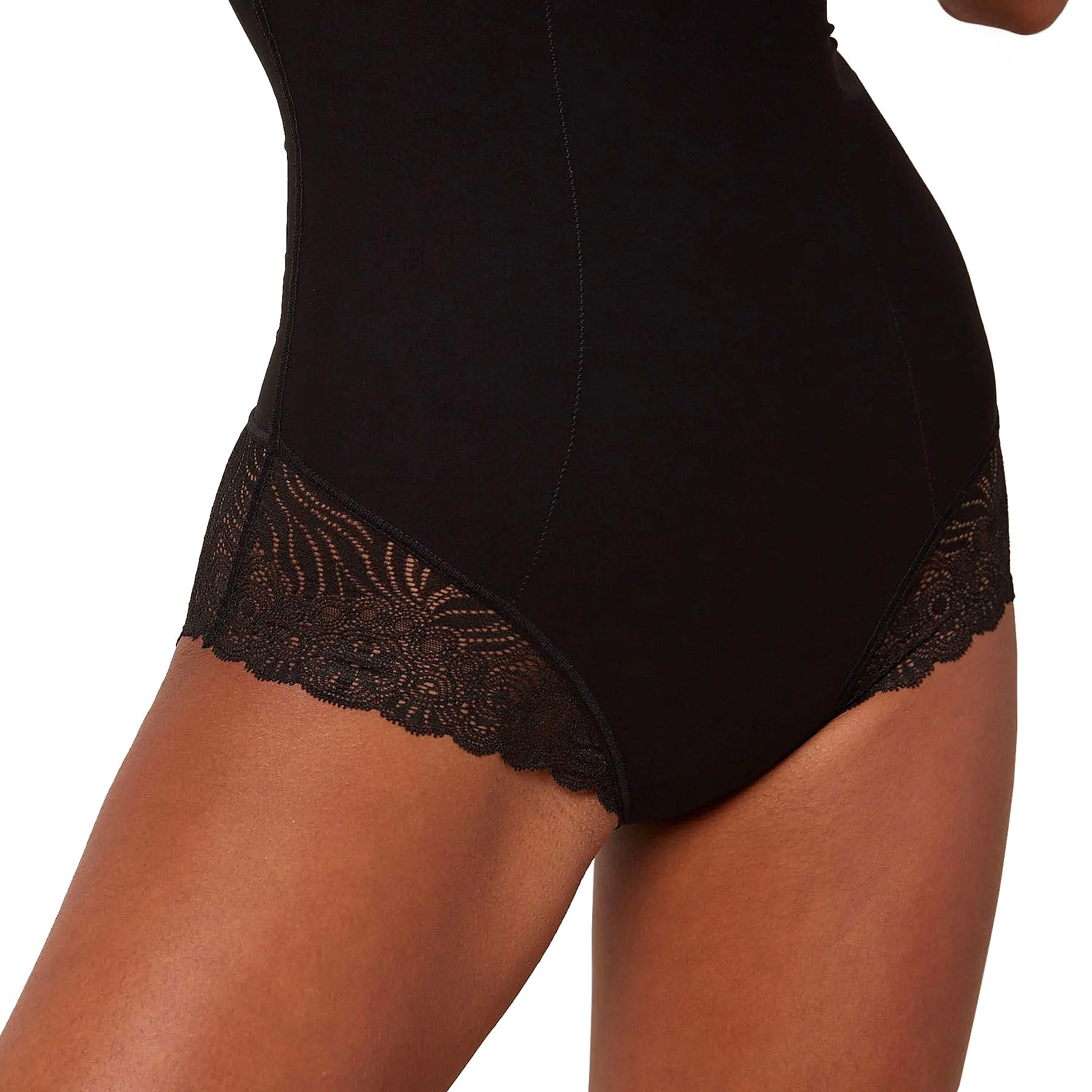 Simone Perele Top Model High Waist Brief 16R774 Black Front