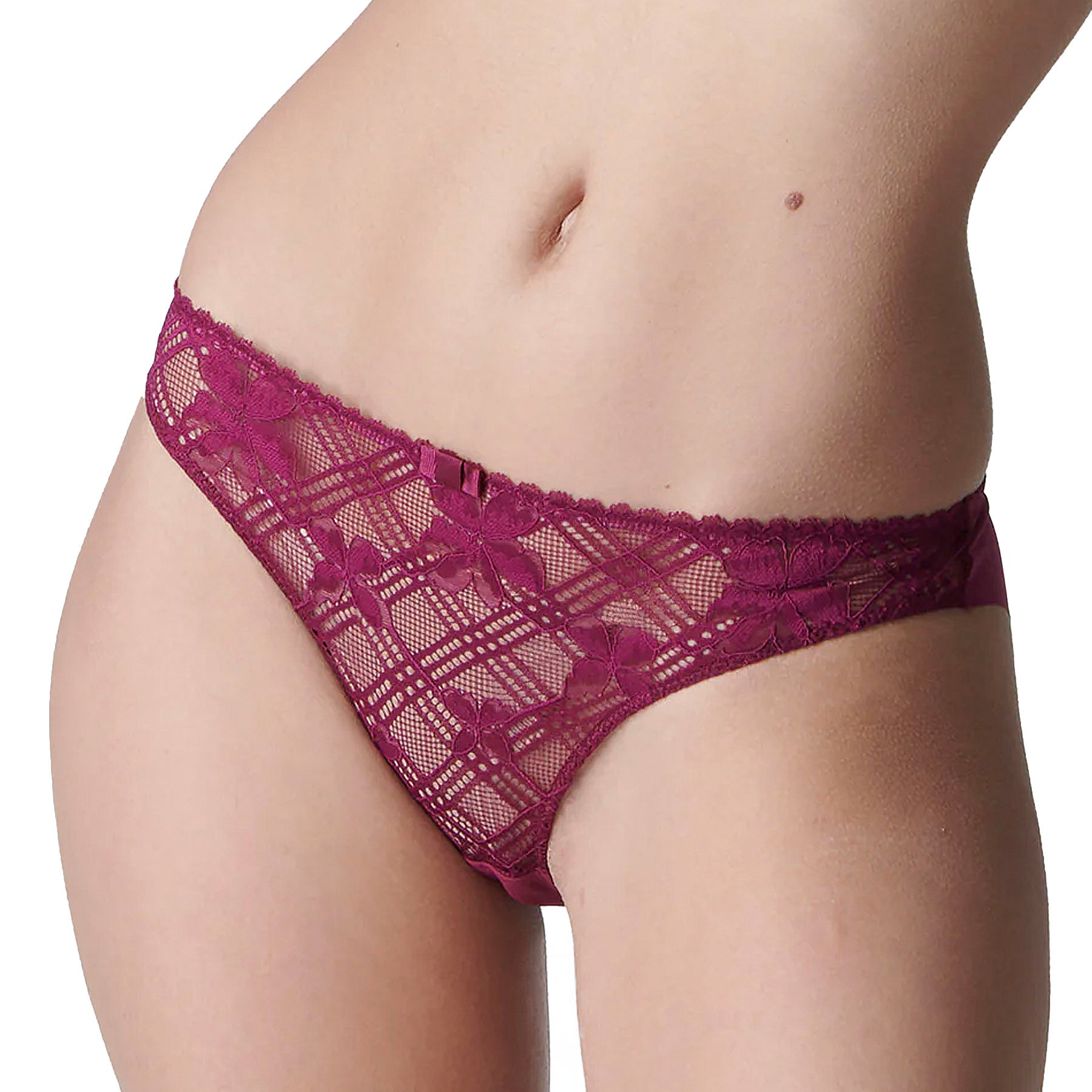 Simone Perele Victoire Bikini Brief 1A4720 Syrah Front