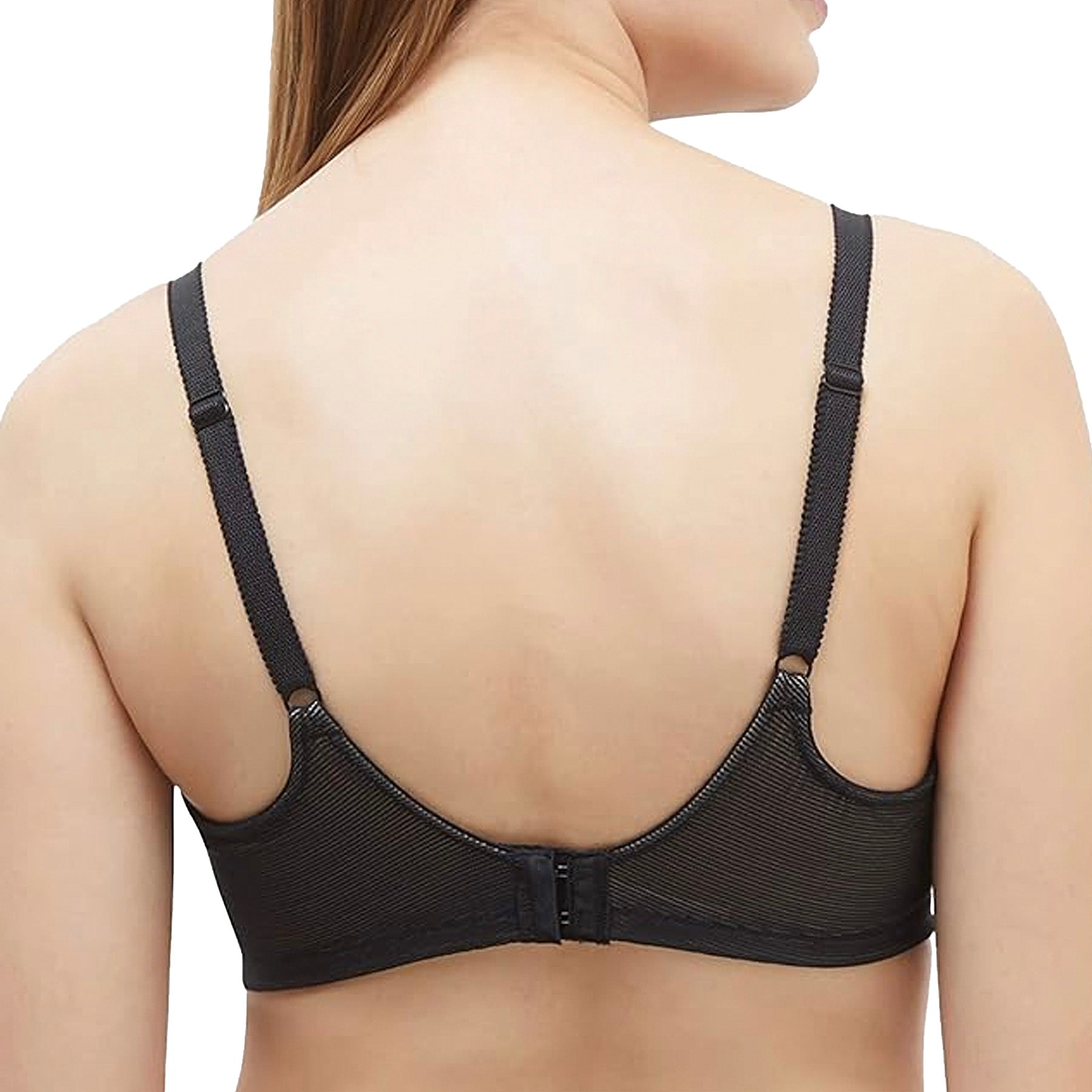Wacoal Visual Effects Wire Free Minimizer Bra 852210 Black Back