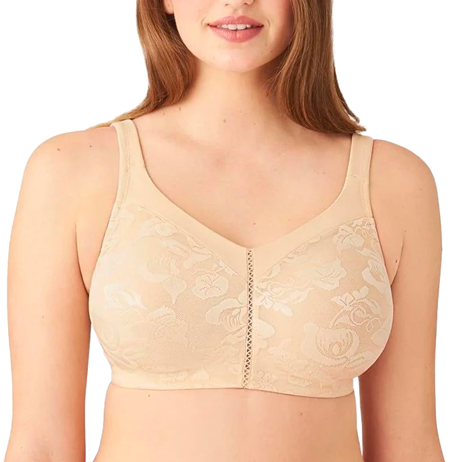 Wacoal Awareness Seamless Wire Free Bra 85276 Sand