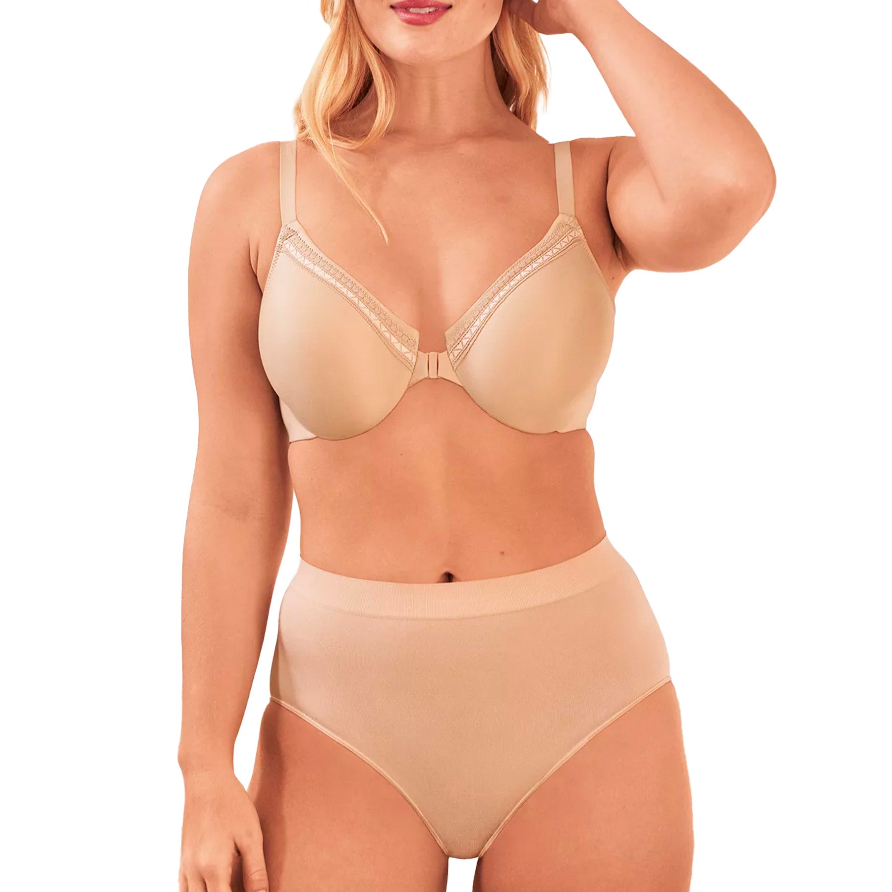 Perfect Primer Front Close Underwire 855313 Sand Set