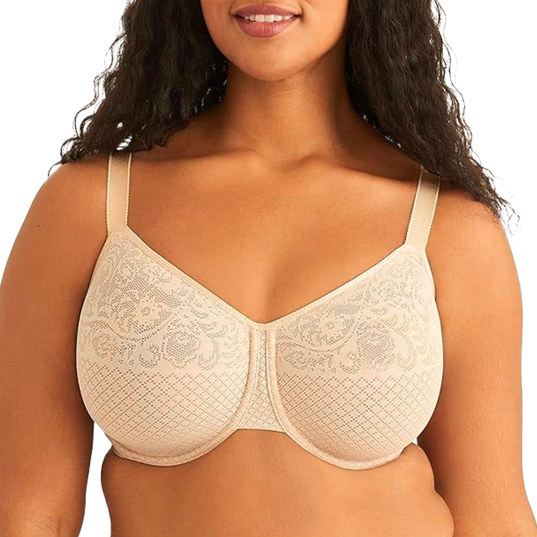 Wacoal Visual Effects Underwire Minimizer Bra 857210 Sand