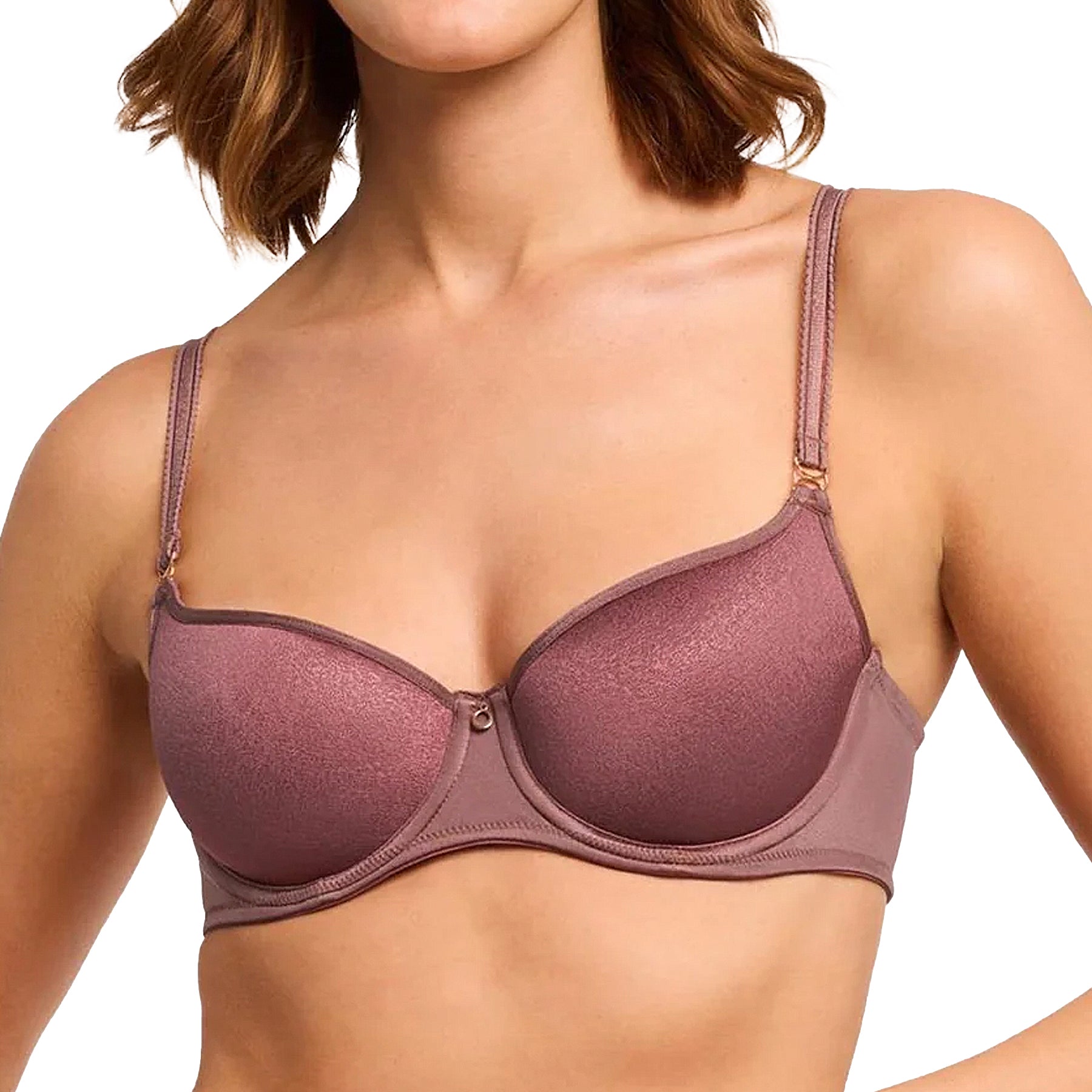 Montelle Spacer Balconette Bra 9702 Woodrose Front