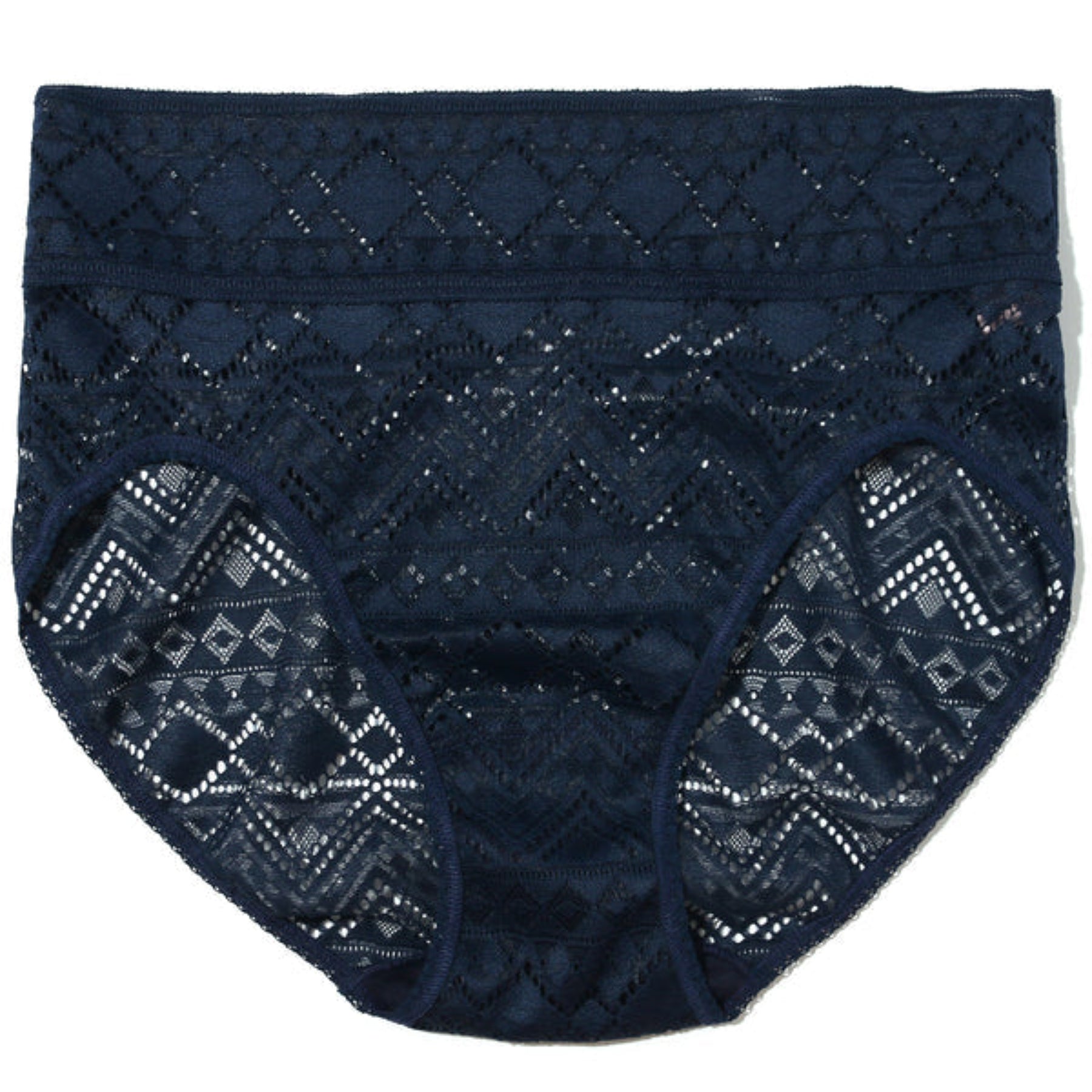 Hanky Panky Gem Lace French Brief 492462 - Hummingbird Blue