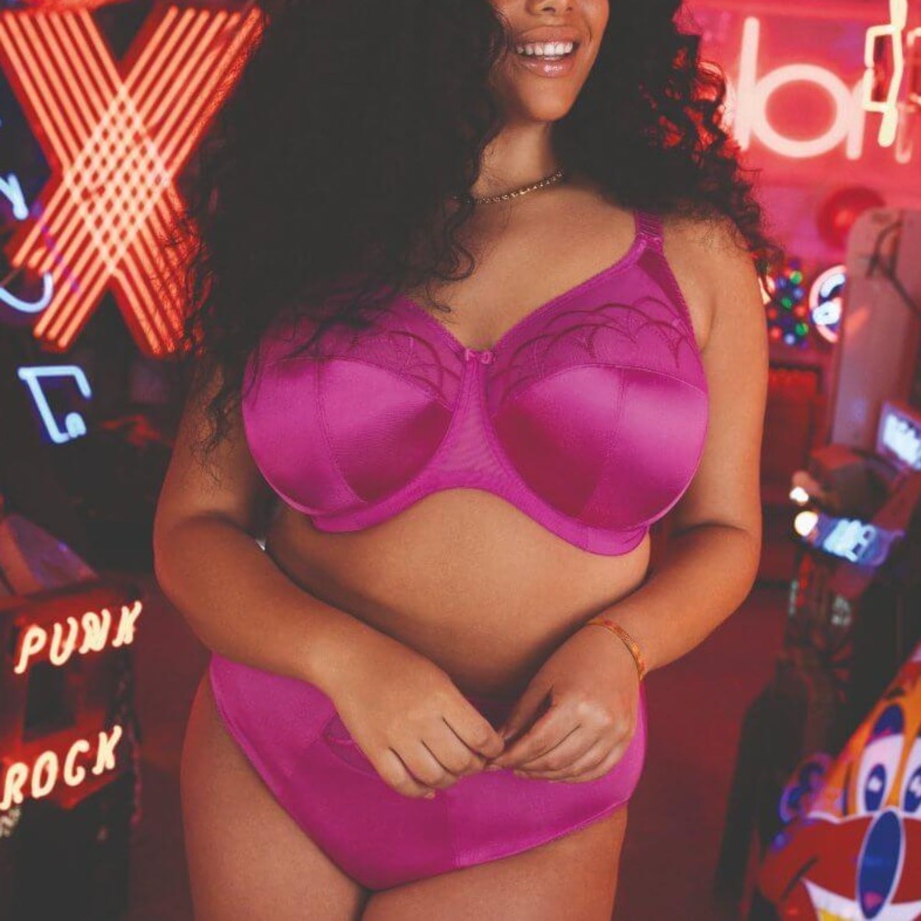 Cate Underwire Full Cup Banded Bra EL4030 - Camelia
